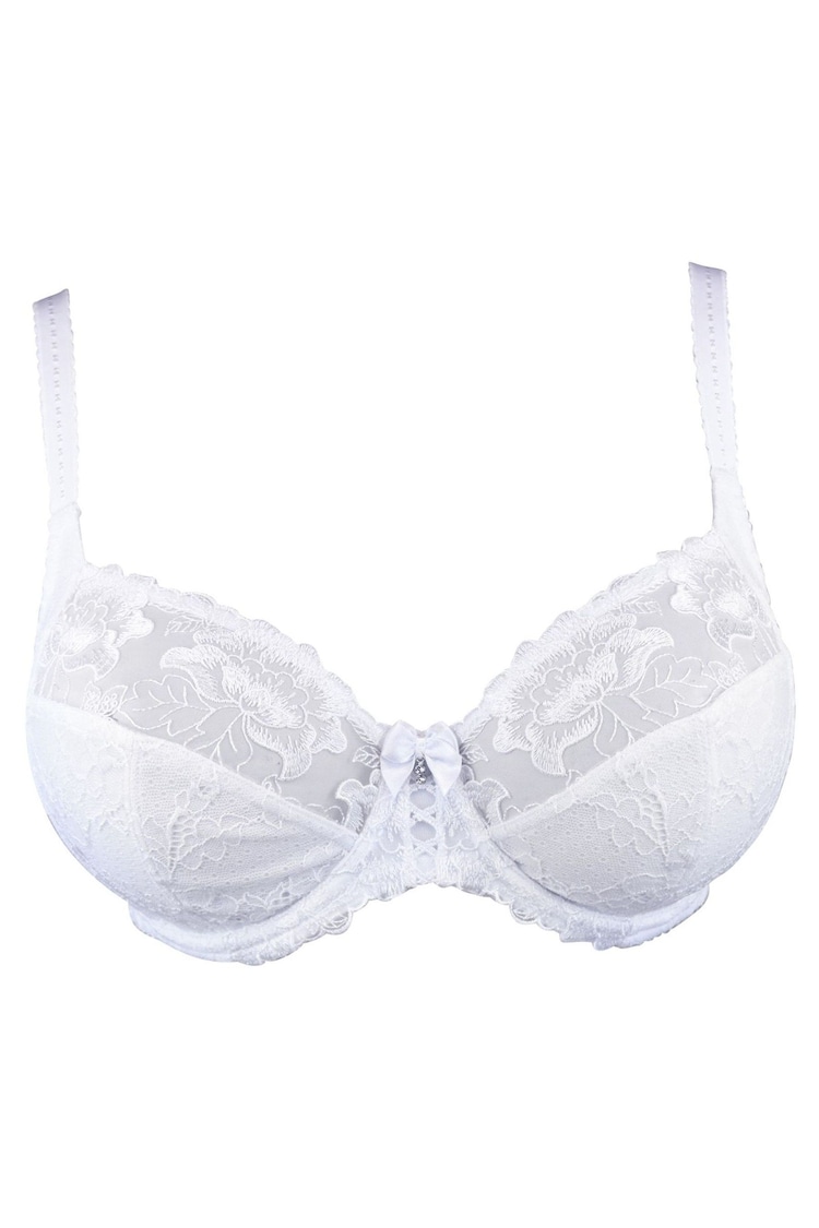 Pour Moi White Non Padded Sofia Bra - Image 1 of 1