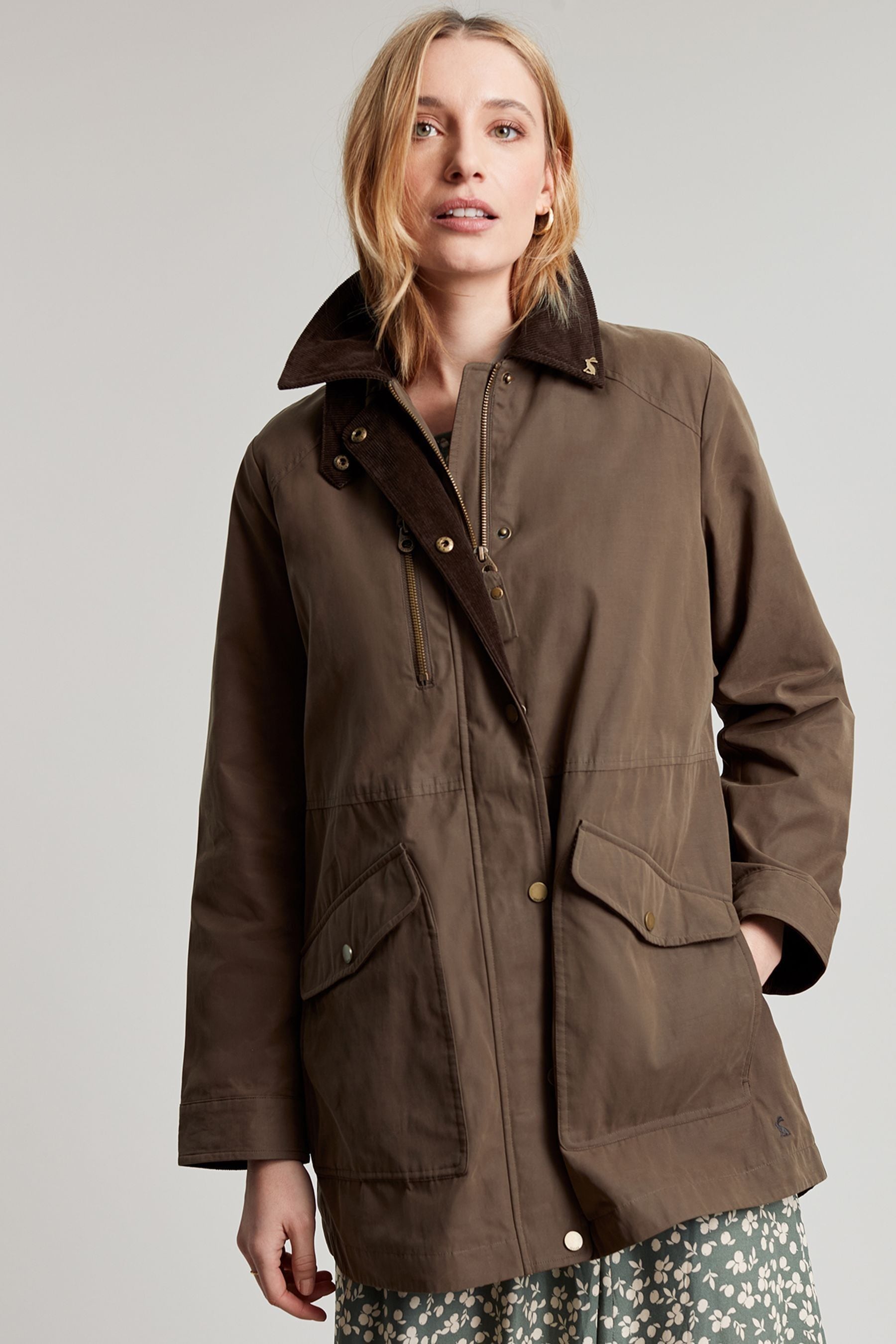 Buy Joules Montford Waxed Coast Brown Jacket from Next Ireland
