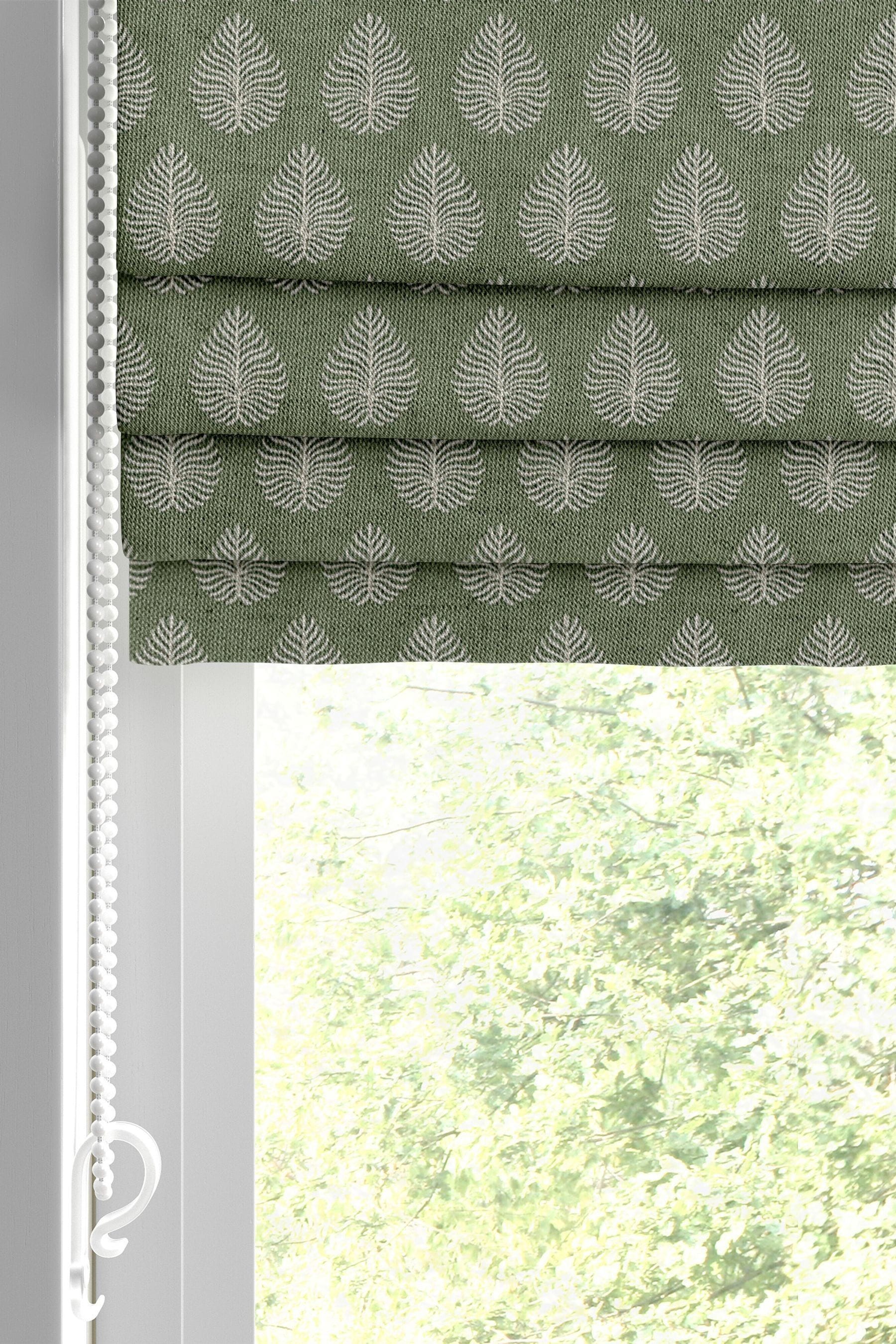 Buy Emily Bond Sage Green Jaipur Made to Measure Roman Blinds from the