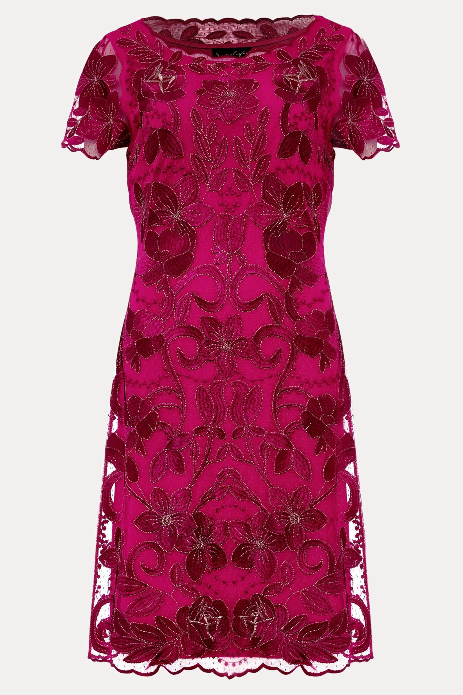 Buy Phase Eight Pink Nessa Embroidered Dress from Next Ireland