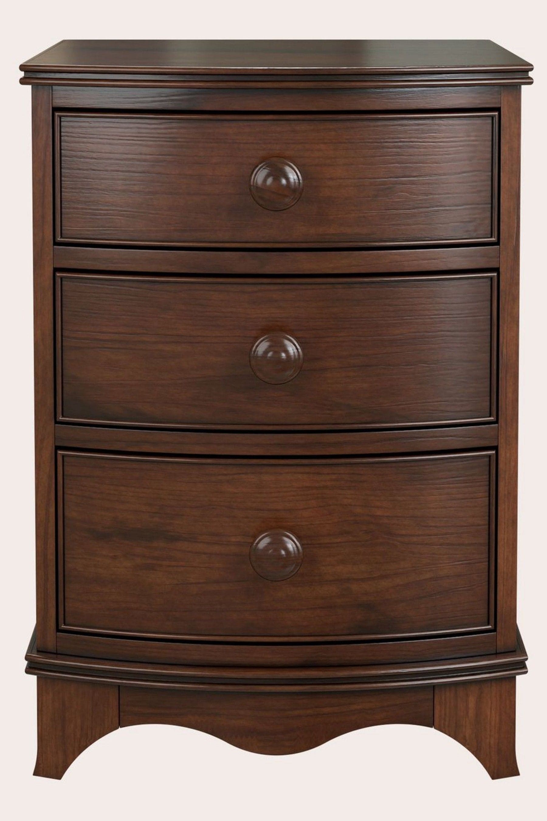 Buy Laura Ashley Broughton 3 Drawer Bedside Chest from Next Ireland