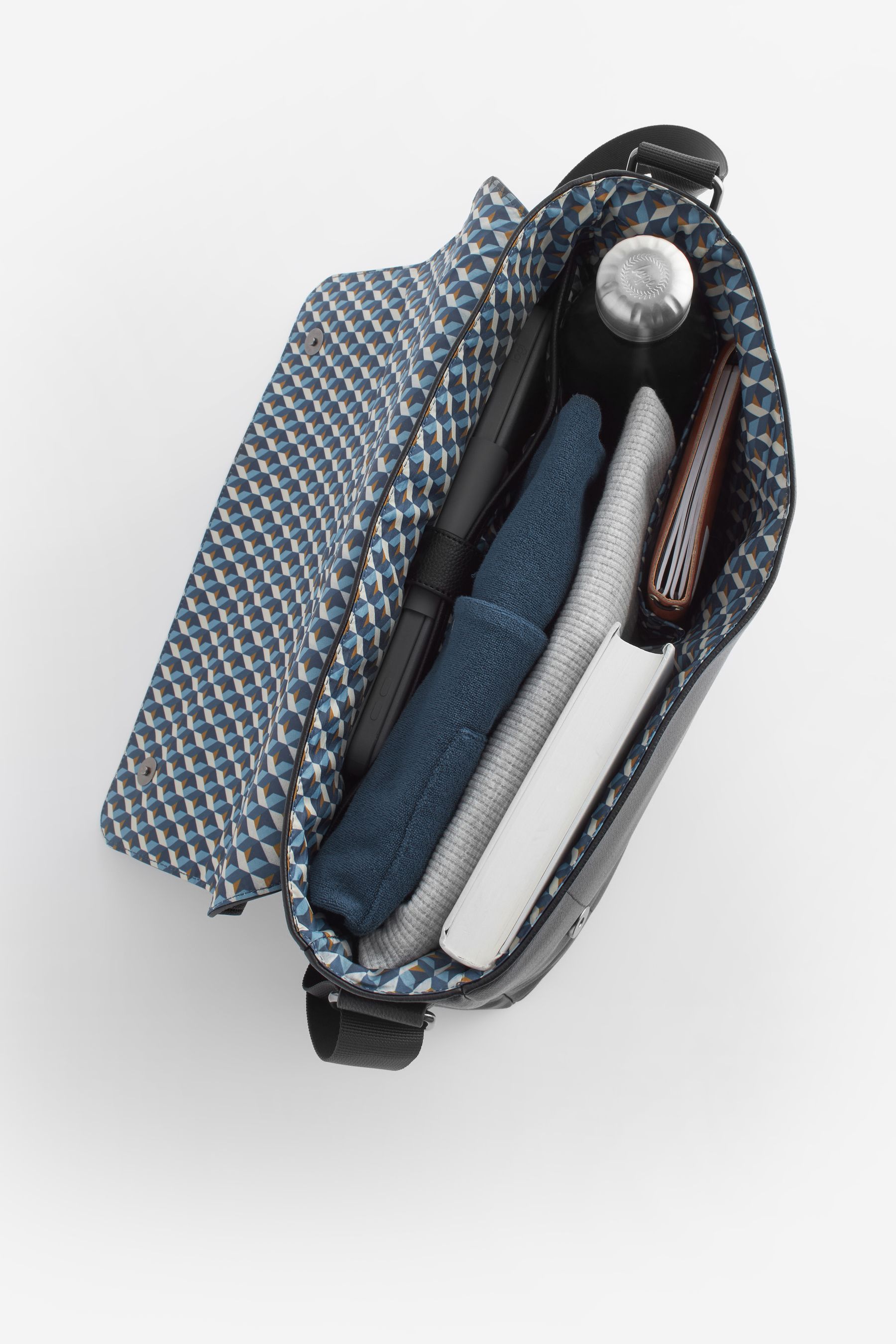 Buy Black Messenger Bag from the Next UK online shop