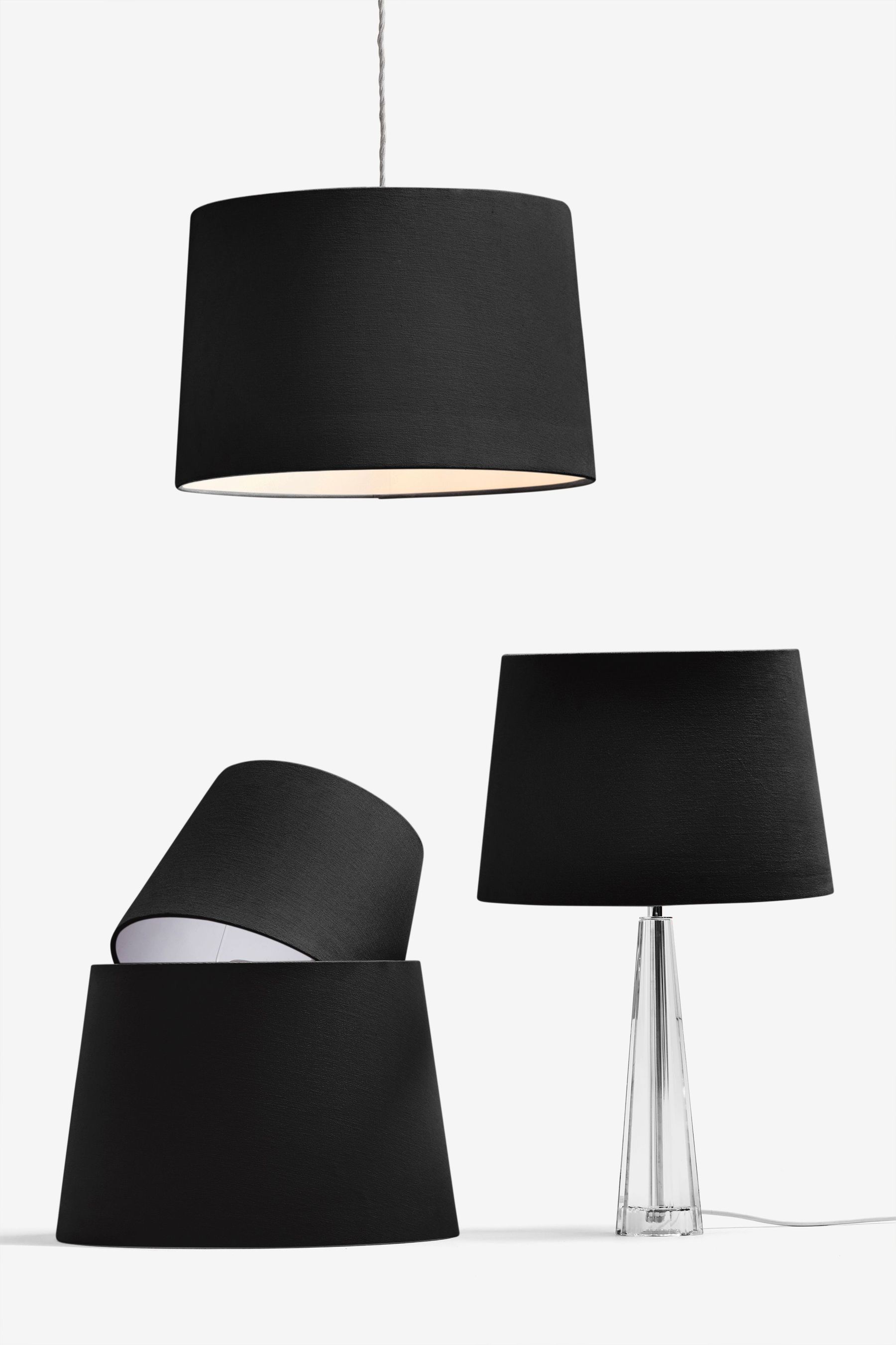 Buy Black Lamp Shade from the Next UK online shop