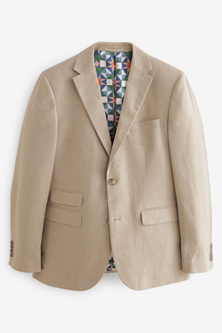 Stone - Tailored Anzugjacke aus Leinenmischung - Image 1 of 1