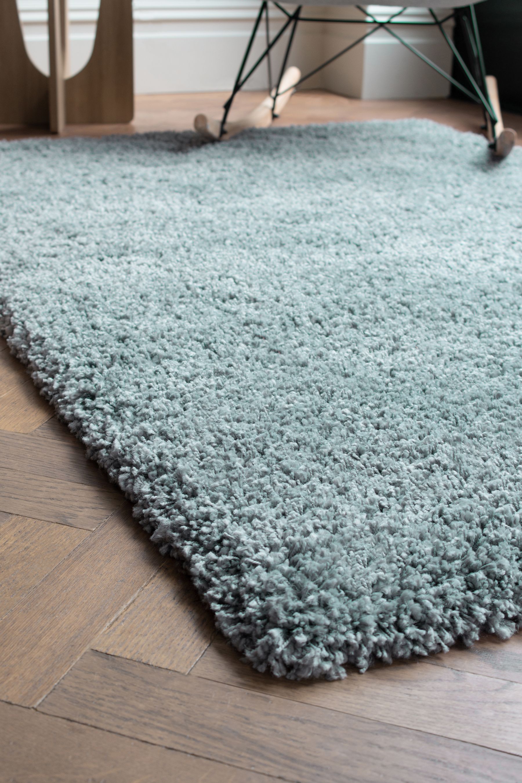 Buy Duck Egg Blue Premium Cosy Shaggy Rug from the Next UK online shop
