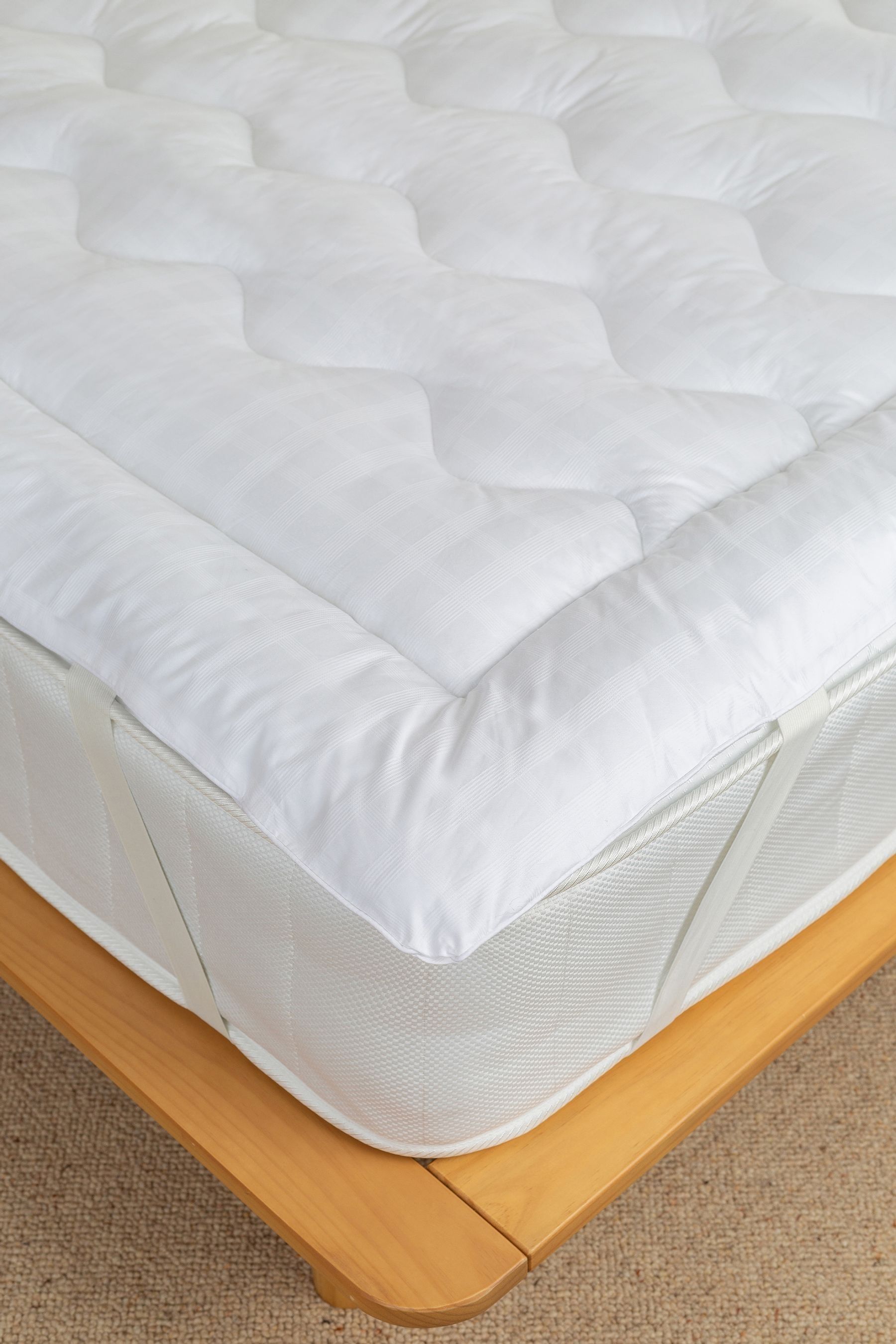 Buy Snuggledown White Supreme Luxury Deep Filled Mattress Topper from