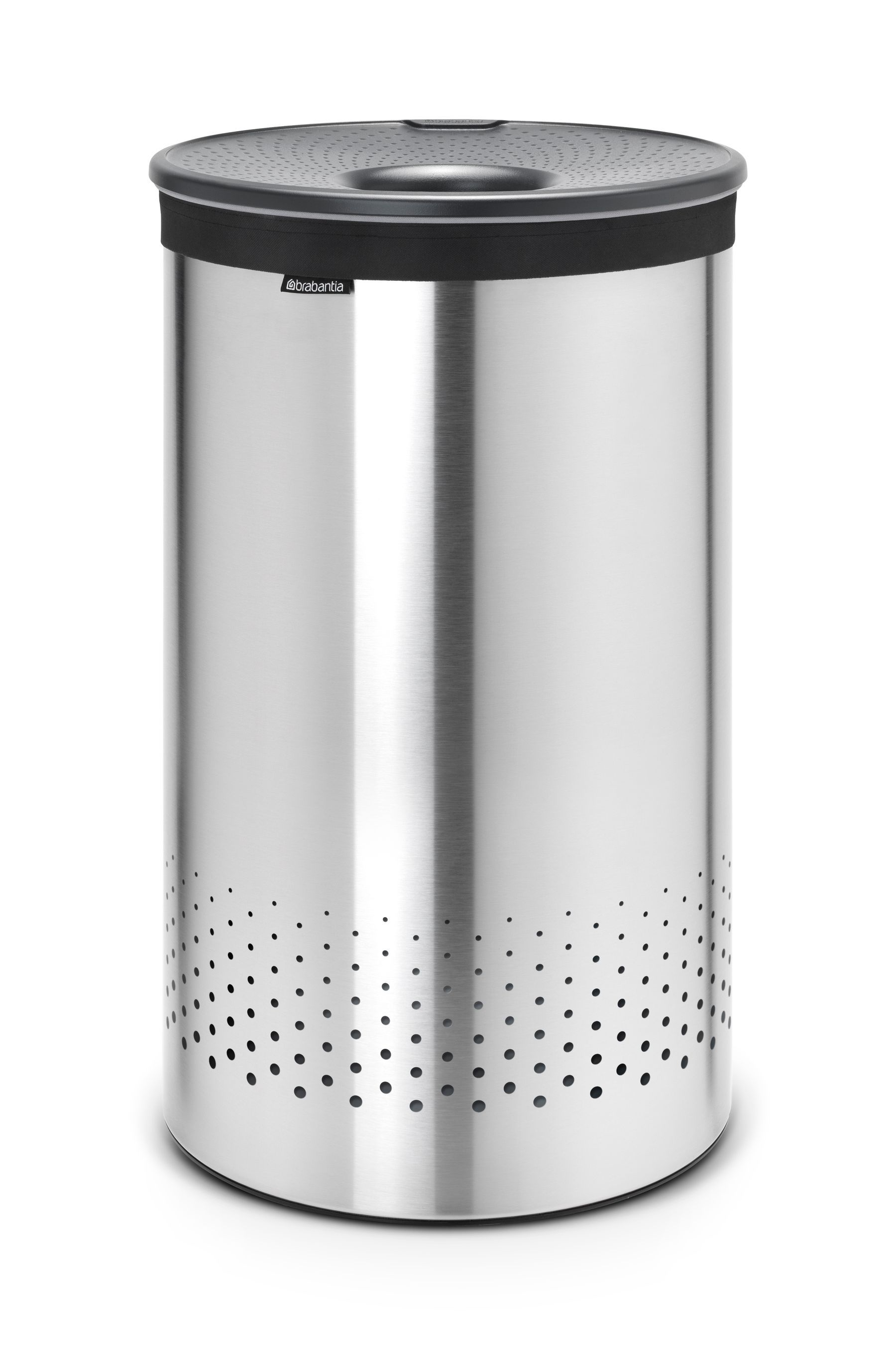 Buy Brabantia Silver Laundry Bin 60L With Plastic Lid from the Next UK
