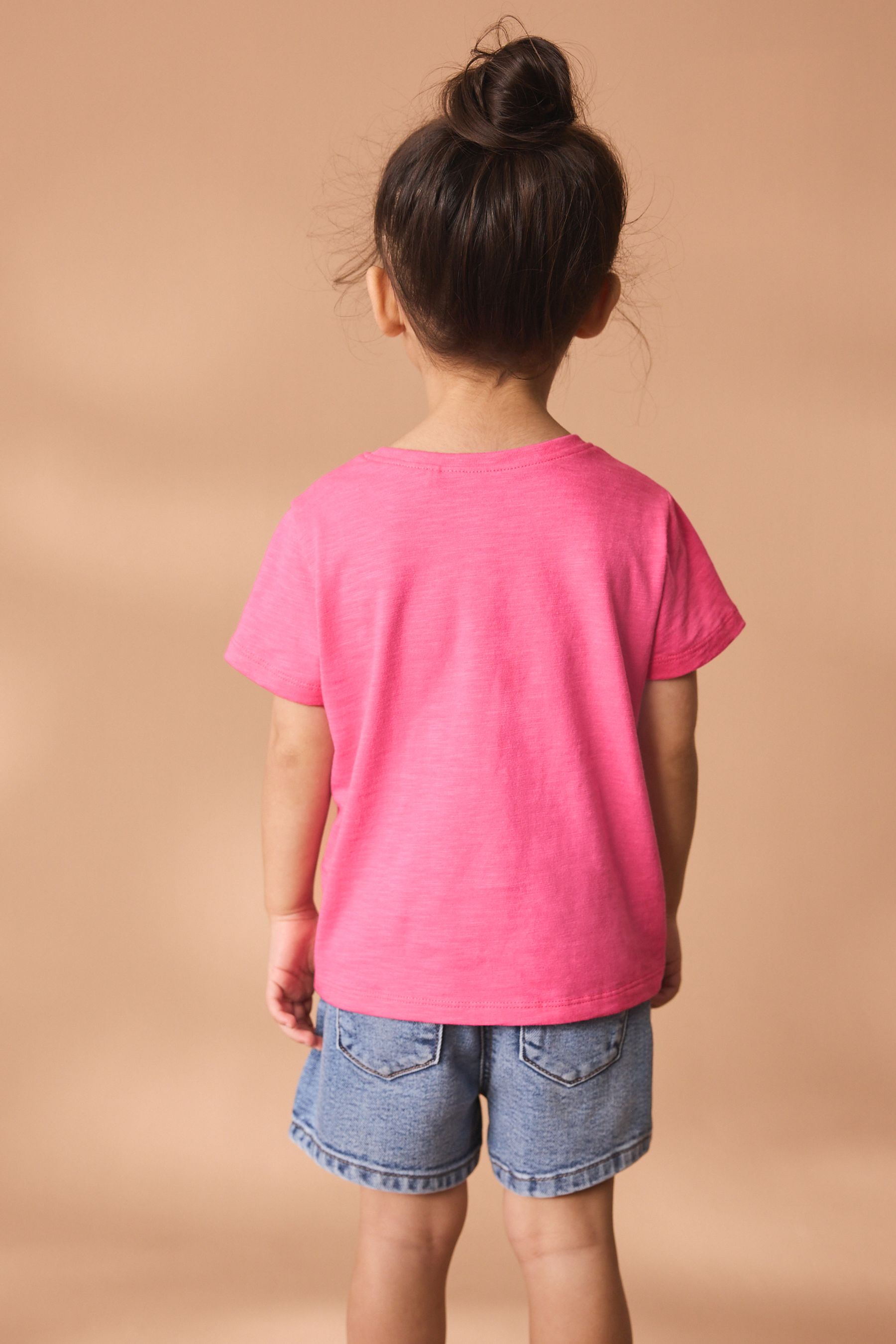 Raspberry Love Purple Short Sleeve Shirt - 1 Left Size 9-11 years