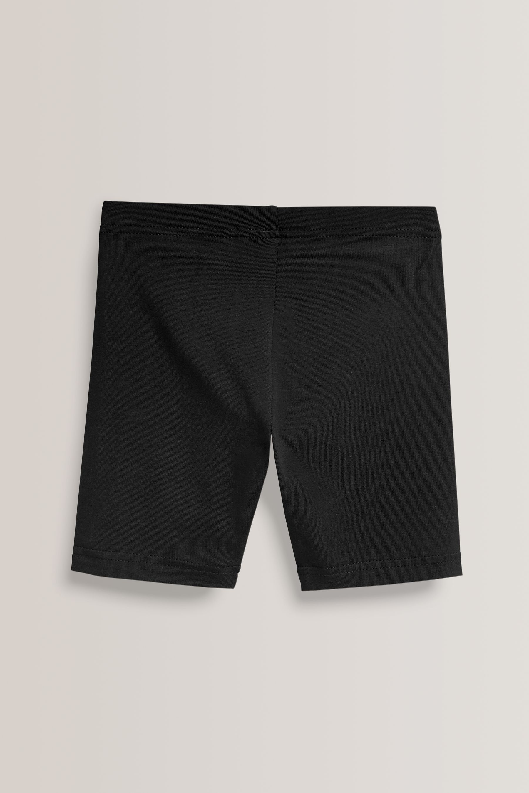 Buy Black Regular Length 2 Pack Cotton Rich Stretch Cycle Shorts 3