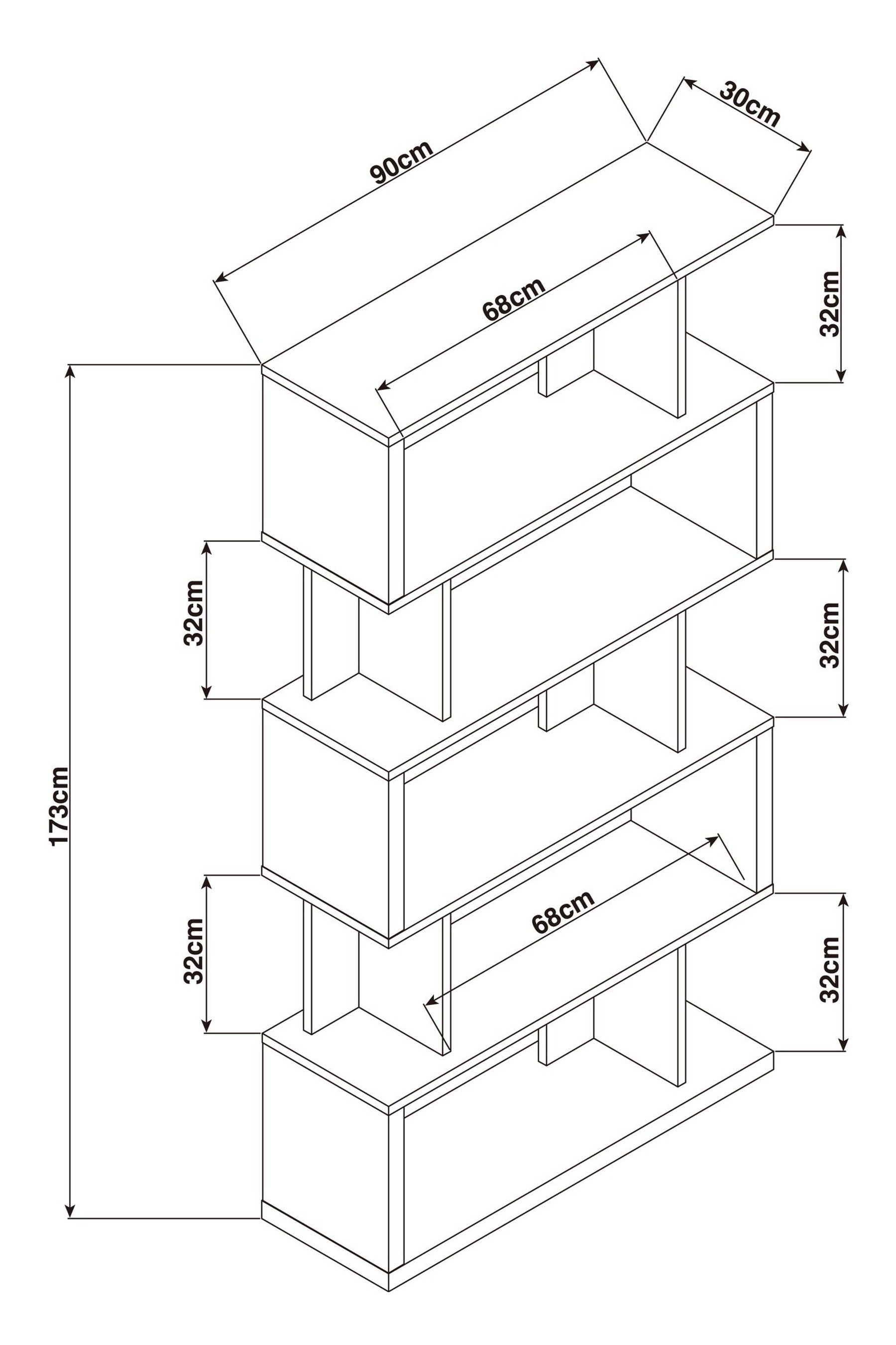 Buy Dark Bronx Oak Effect Shelf from the Next UK online shop