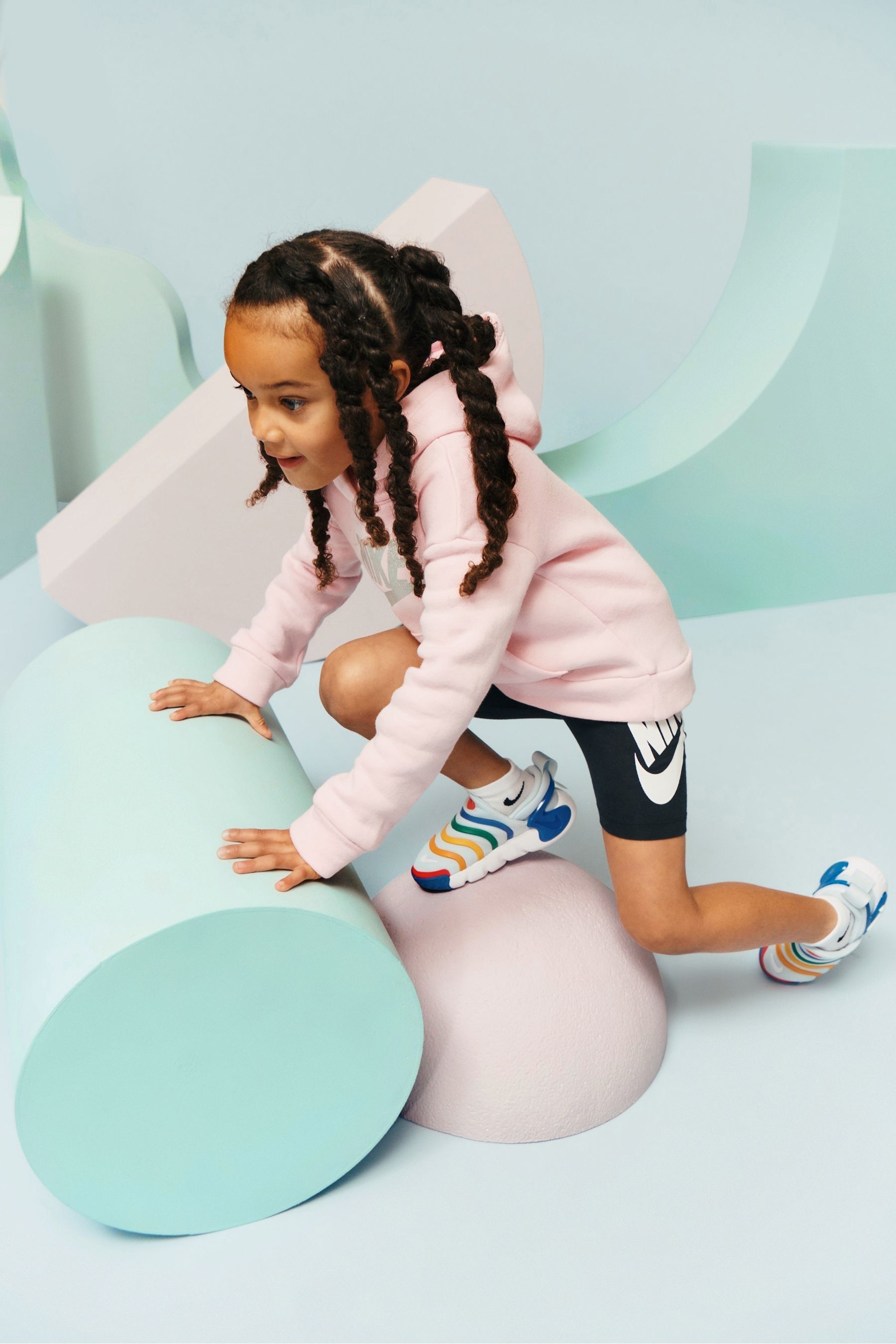 Buy Nike Black Futura Little Kids Bike Shorts from the Next UK online shop