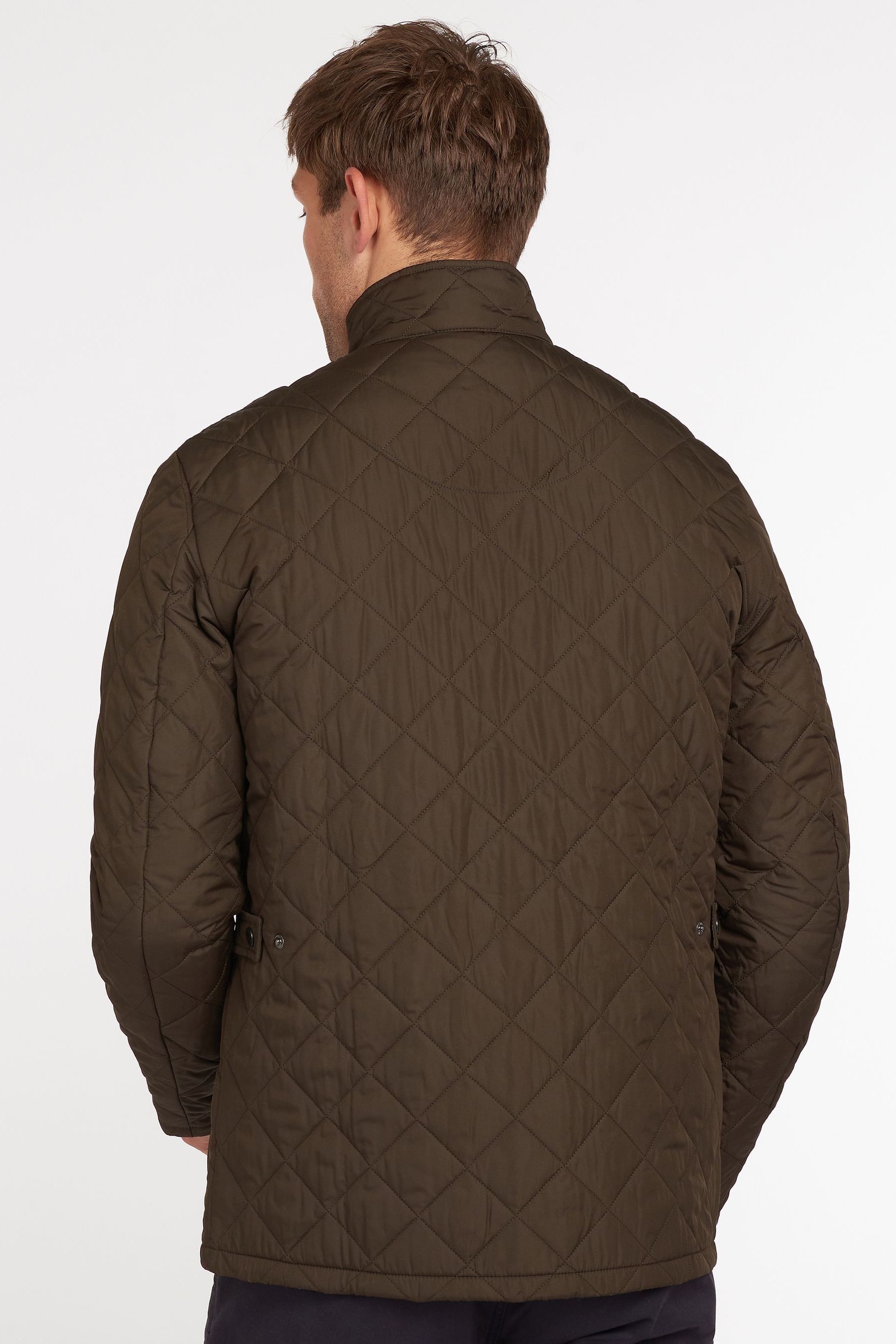 Buy Barbour® Olive Green Chelsea Quilted Jacket from the Next UK online ...