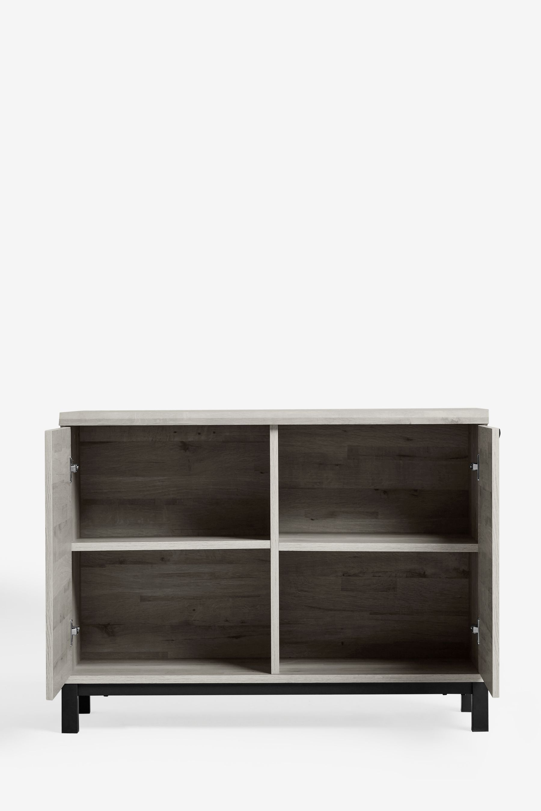 Buy Grey Bronx Oak Effect Small Sideboard from the Next UK online shop