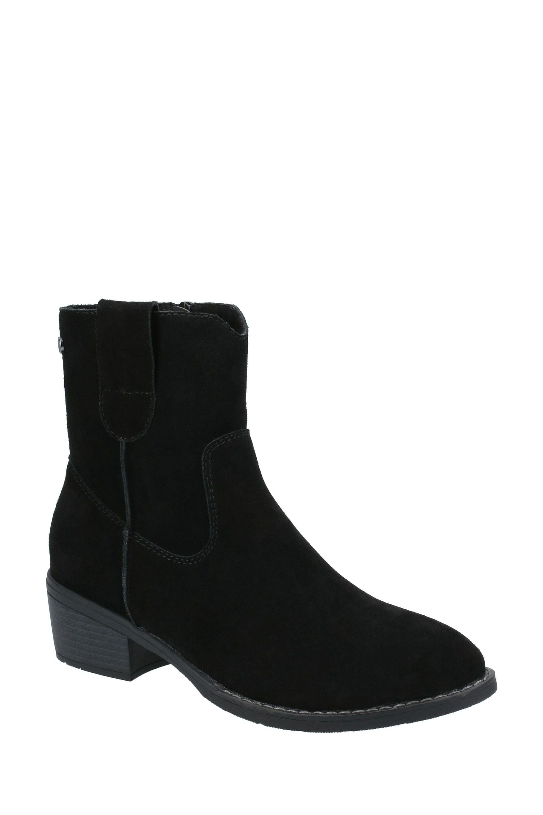 Buy Hush Puppies Black Iva Ladies Ankle Boots from the Next UK online shop
