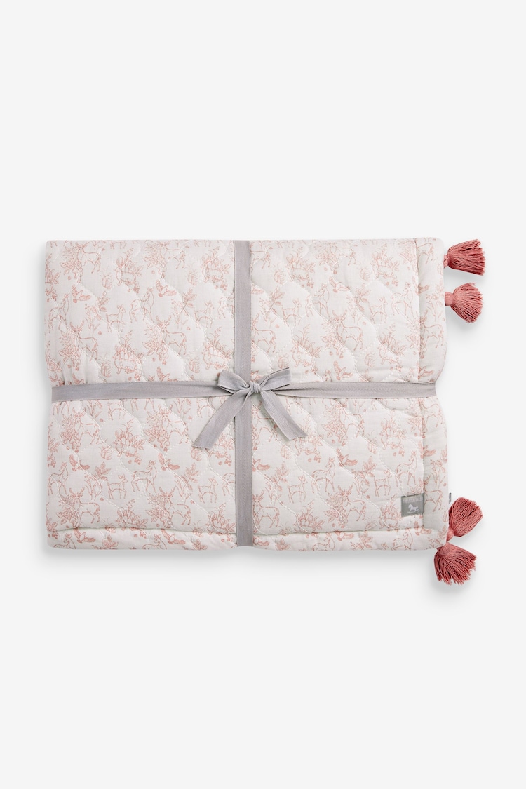 The Little Tailor Pink 100% Cotton Quilt - Image 1 of 1