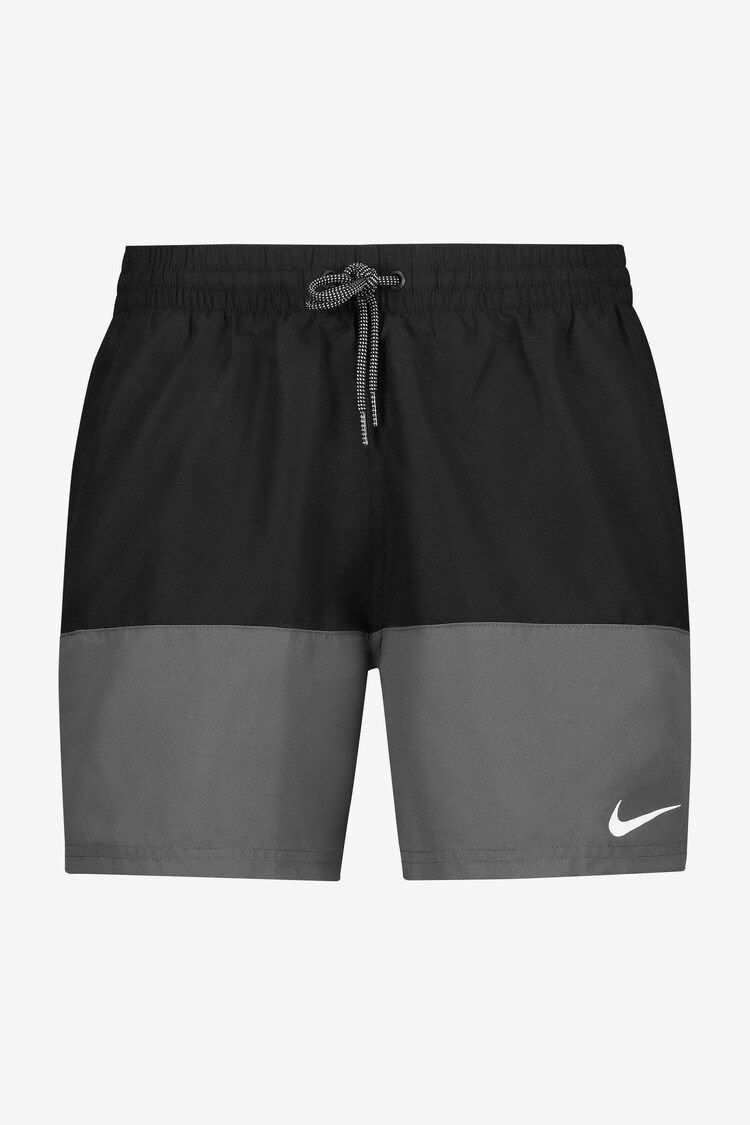 Negro - Shorts de baño básicos de 5 pulgadas Volley de Nike - Imagen 1 de 1