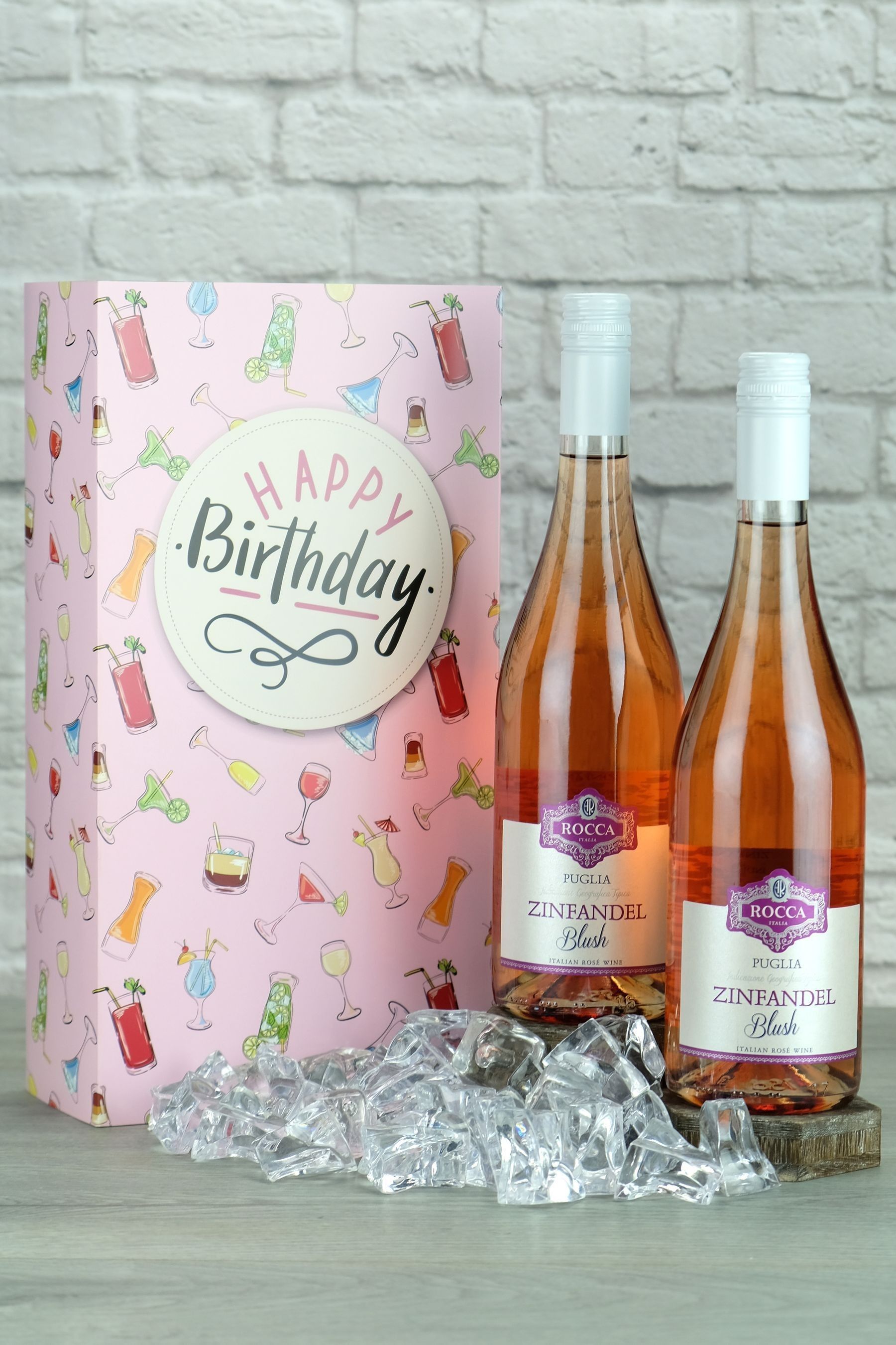 Buy Le Bon Vin Happy Birthday Zinfandel Rosé Wine T Box From The