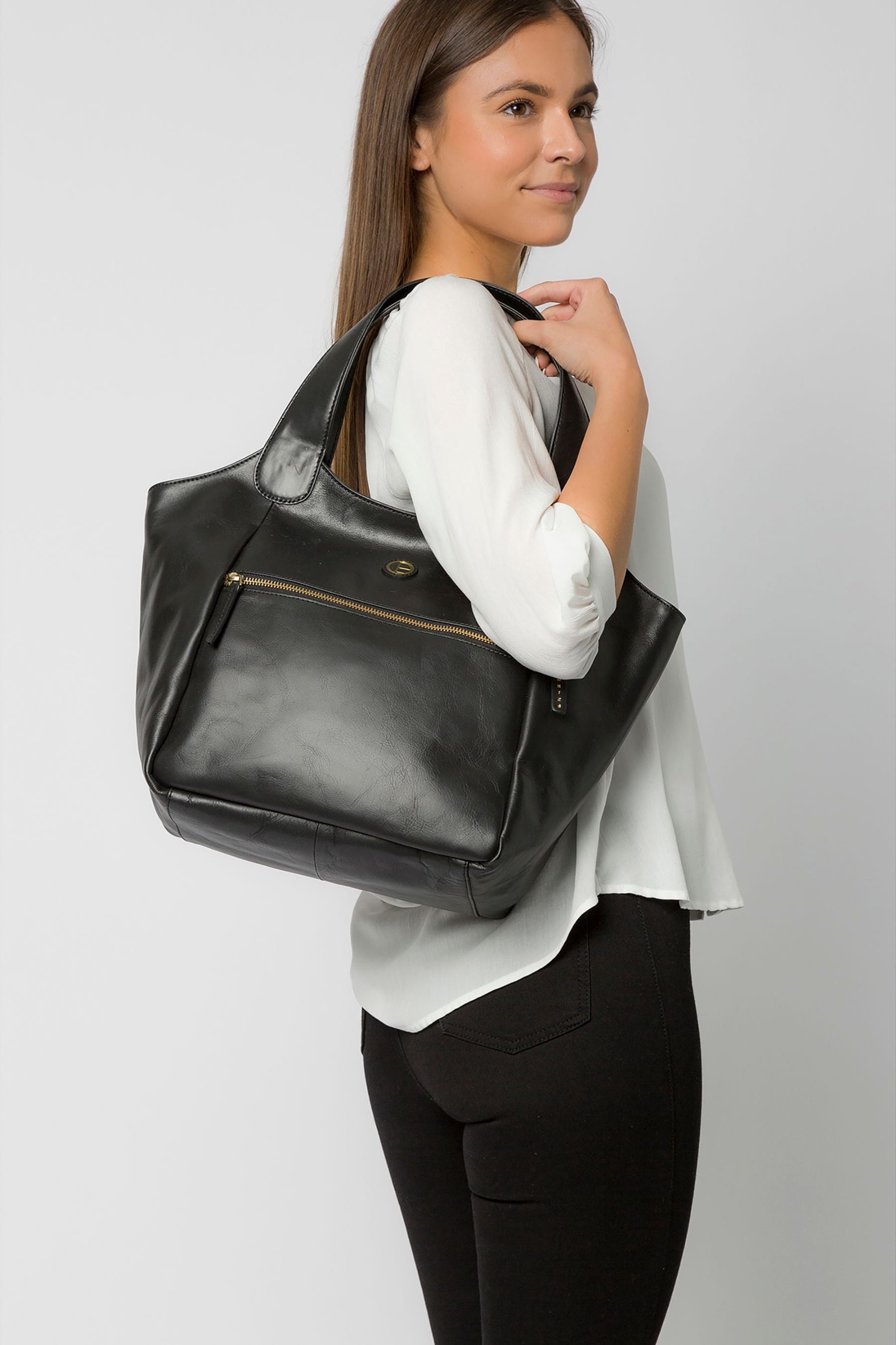 Buy Pure Luxuries London Loxford Leather Tote Bag from the Next UK ...