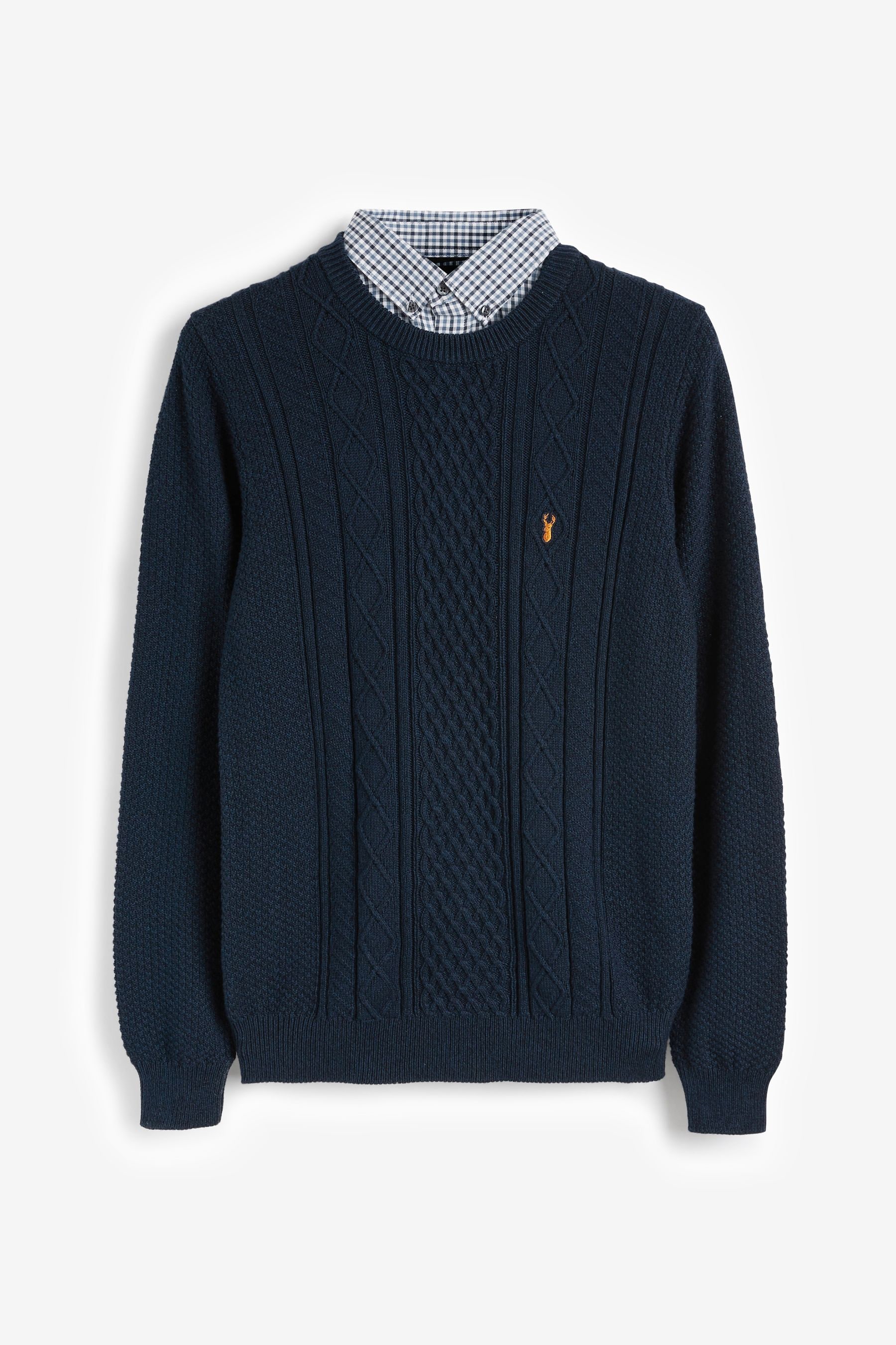 Next navy jumpers clearance