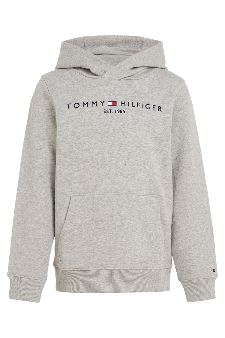 Tommy Hilfiger Grey Essential Hoodie - Image 1 of 1