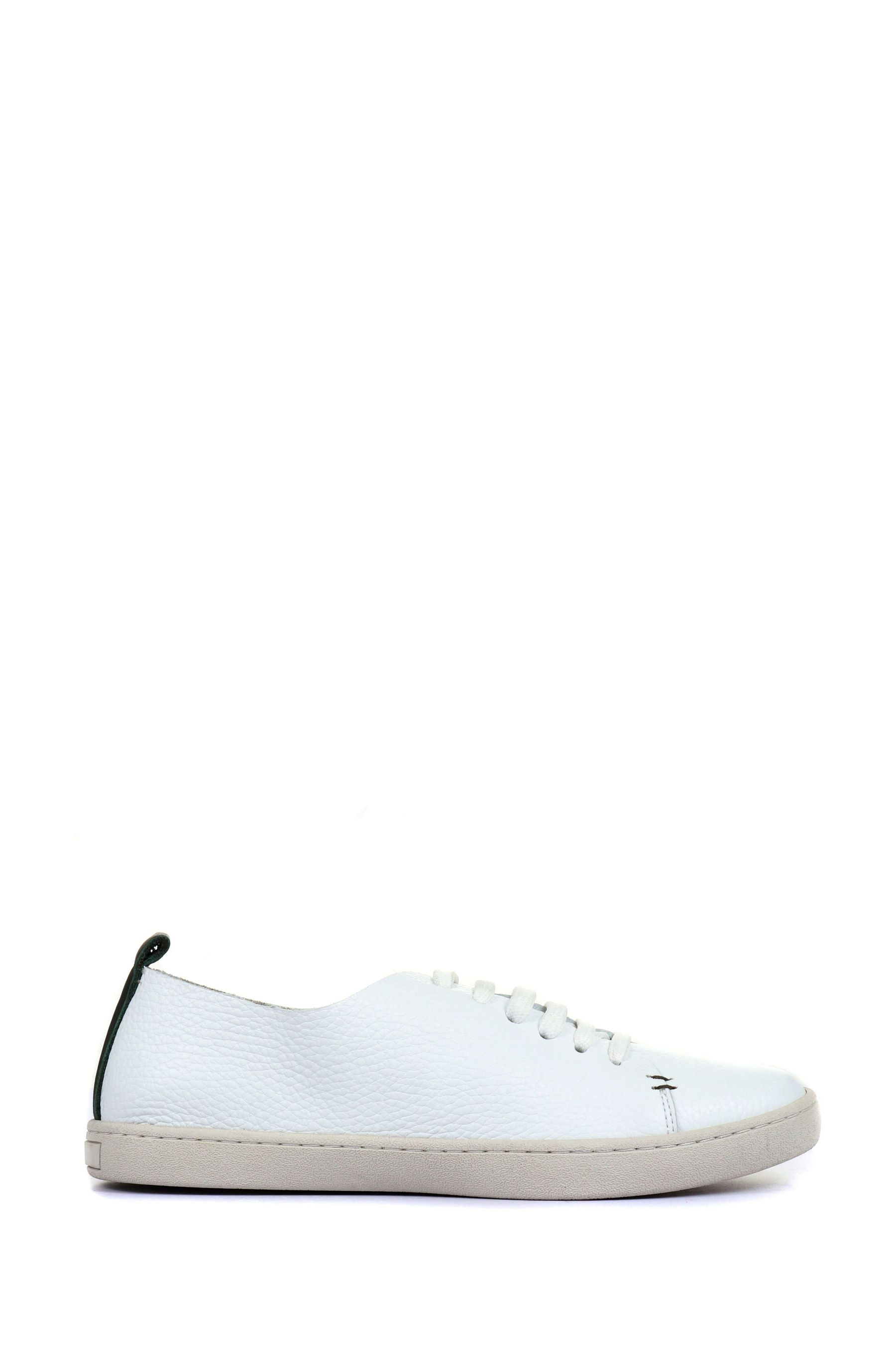 Buy Jones Bootmaker White Midwood Womens Leather Trainers from Next Israel