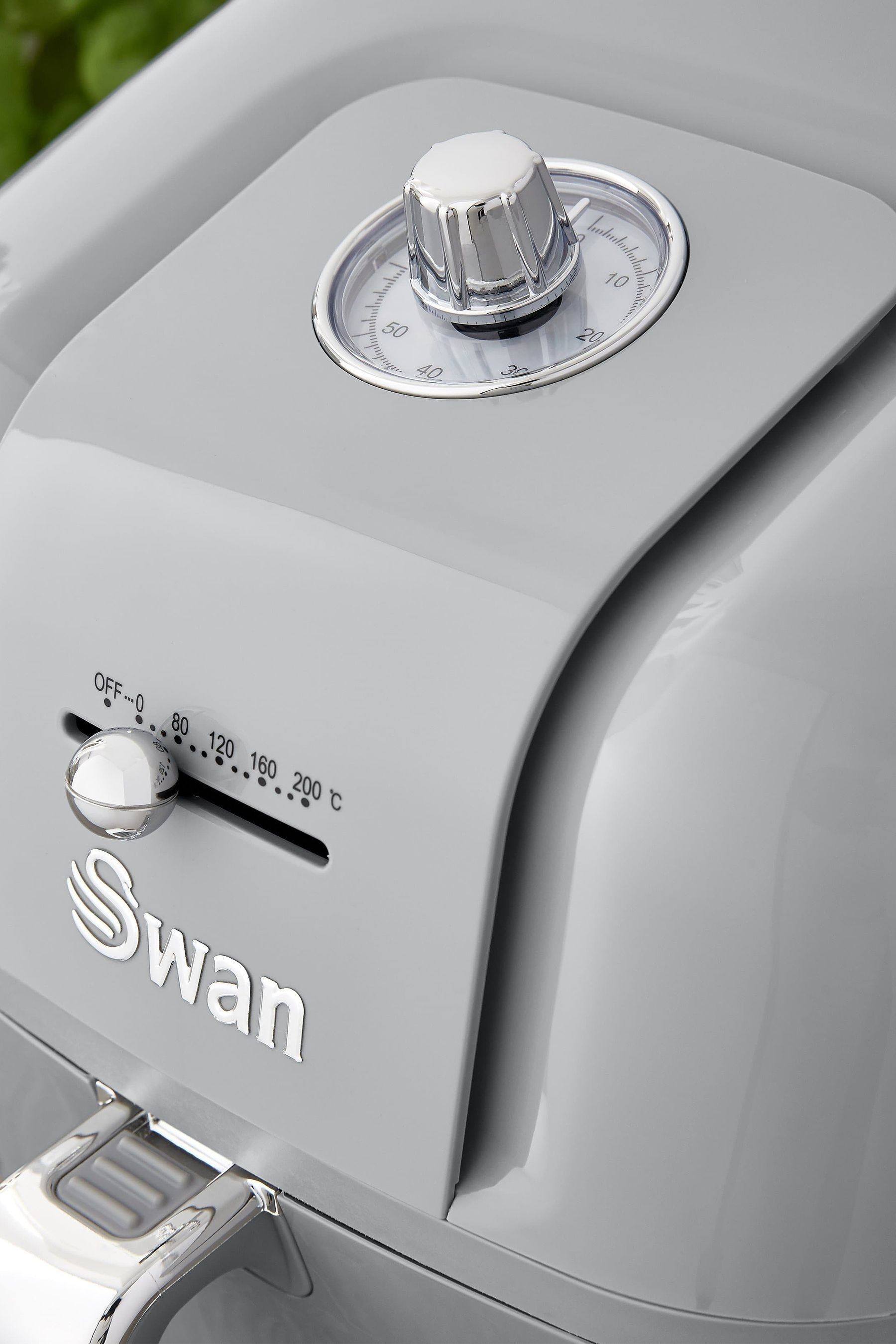 Buy Swan Grey 6L Retro Manual Air Fryer from the Next UK online shop