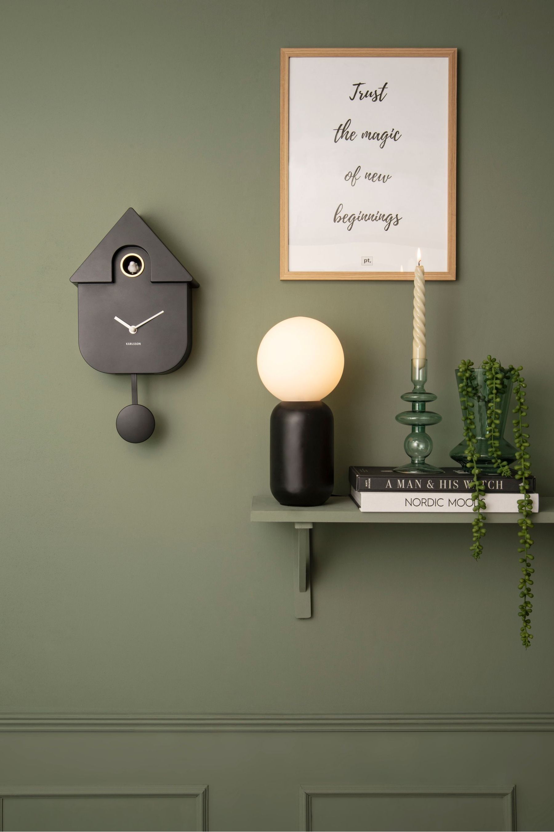 Buy Karlsson Black Cuckoo Alarm Clock from the Next UK online shop