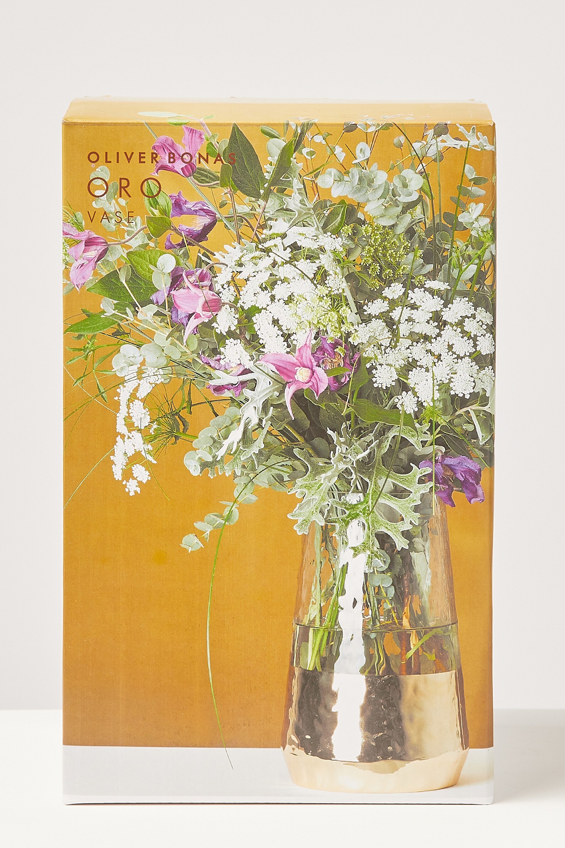 Buy Oliver Bonas Gold Oro Vase from the Next UK online shop