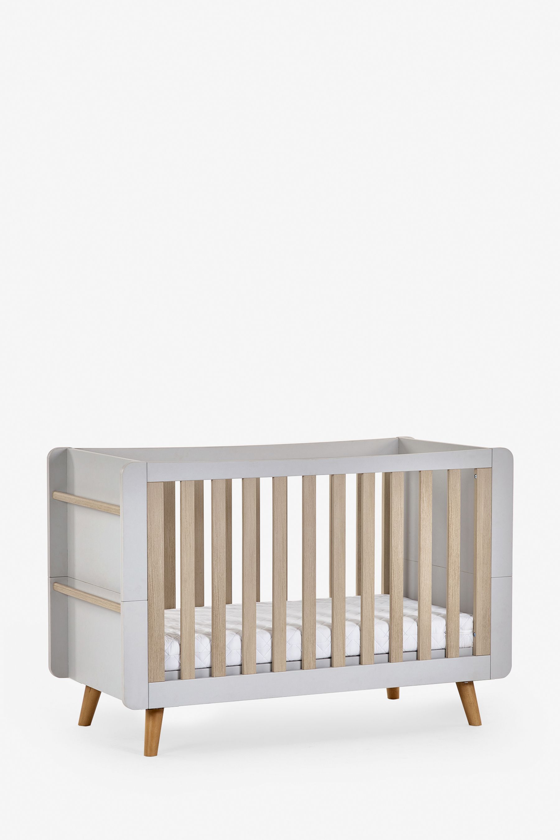 Buy Grey Alix Kids Nursery Cot Bed from Next Ireland
