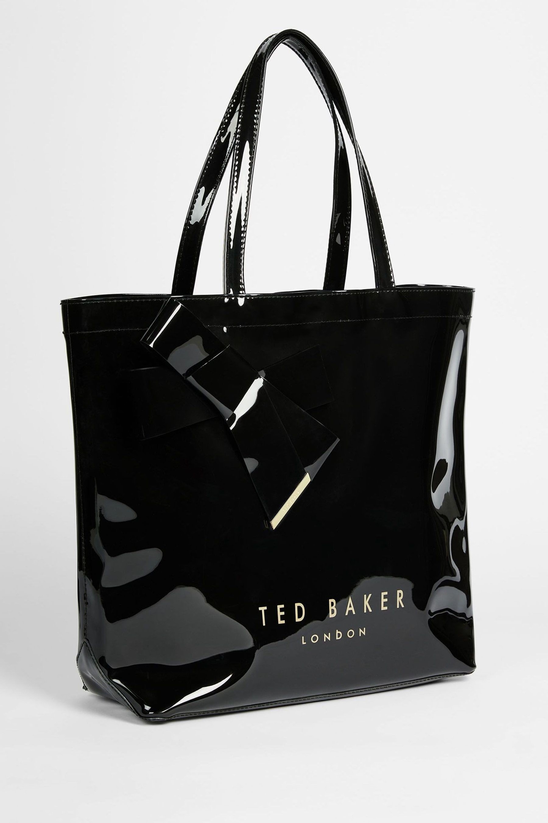Buy Ted Baker Black Nicon Knot Bow Large Icon Bag from the Next UK ...