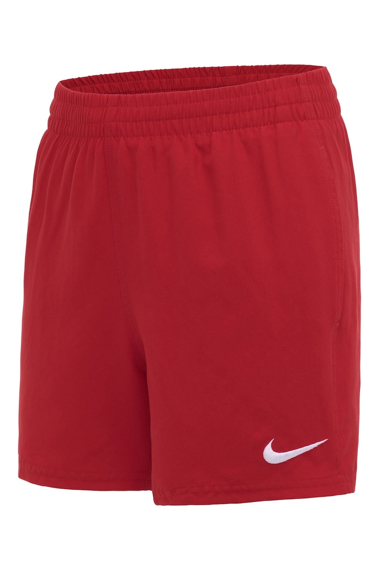 Nike Red 4 Inch Essential Volley Swim Shorts - Image 1 of 1