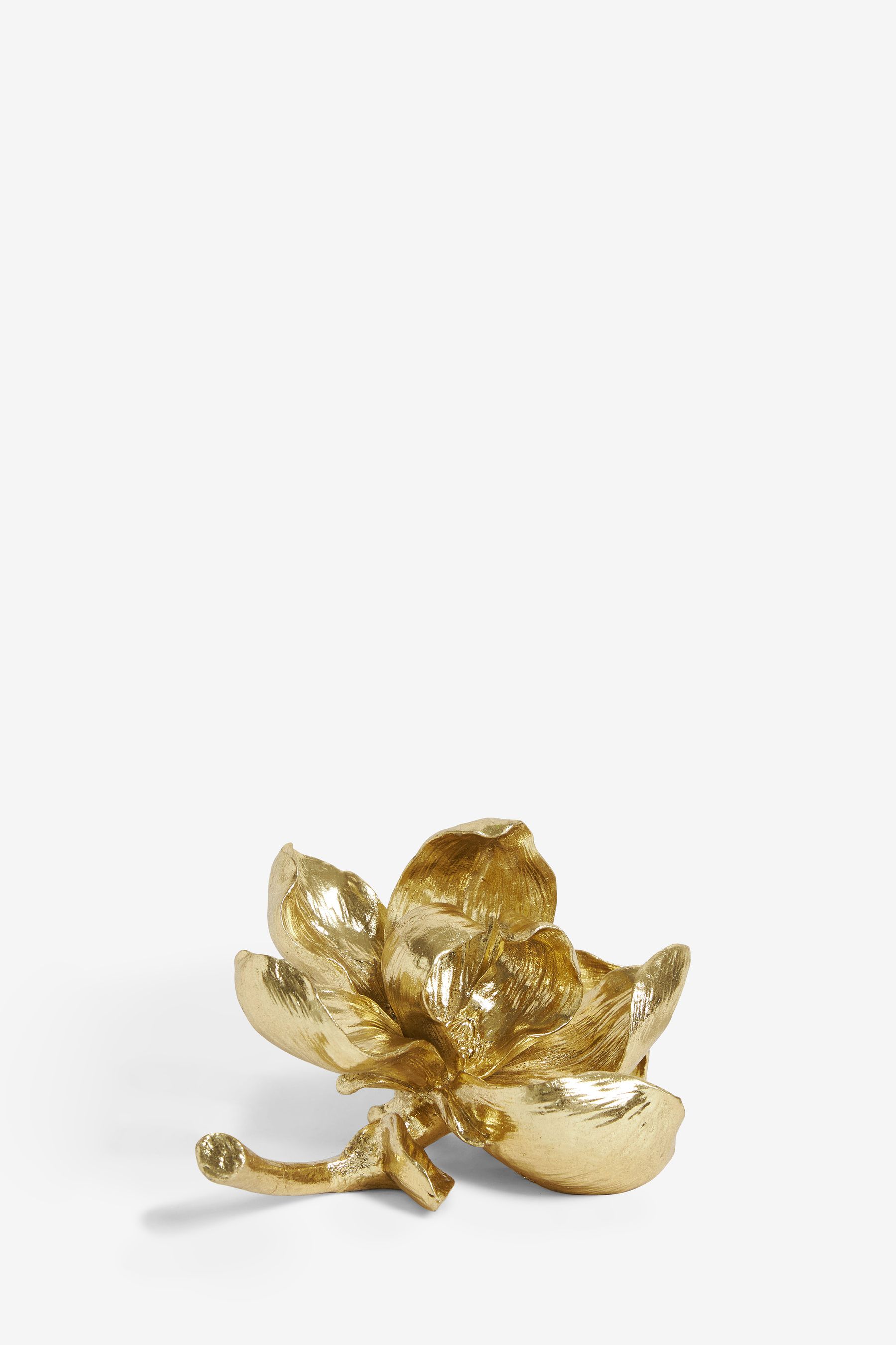 Buy Gold Decorative Flower Ornament from the Next UK online shop