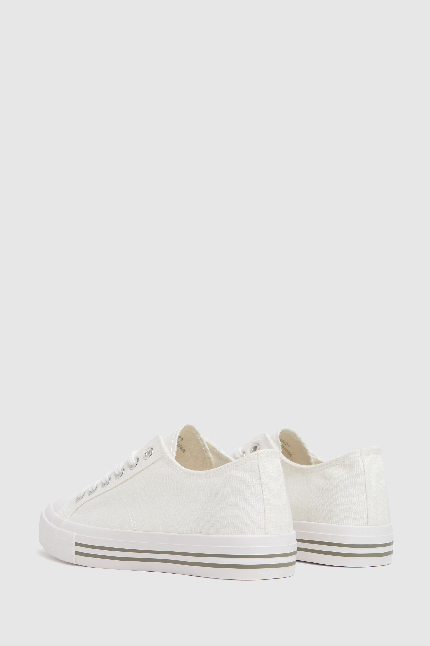 Buy Schuh White Mercy Lace Up Trainers from the Next UK online shop