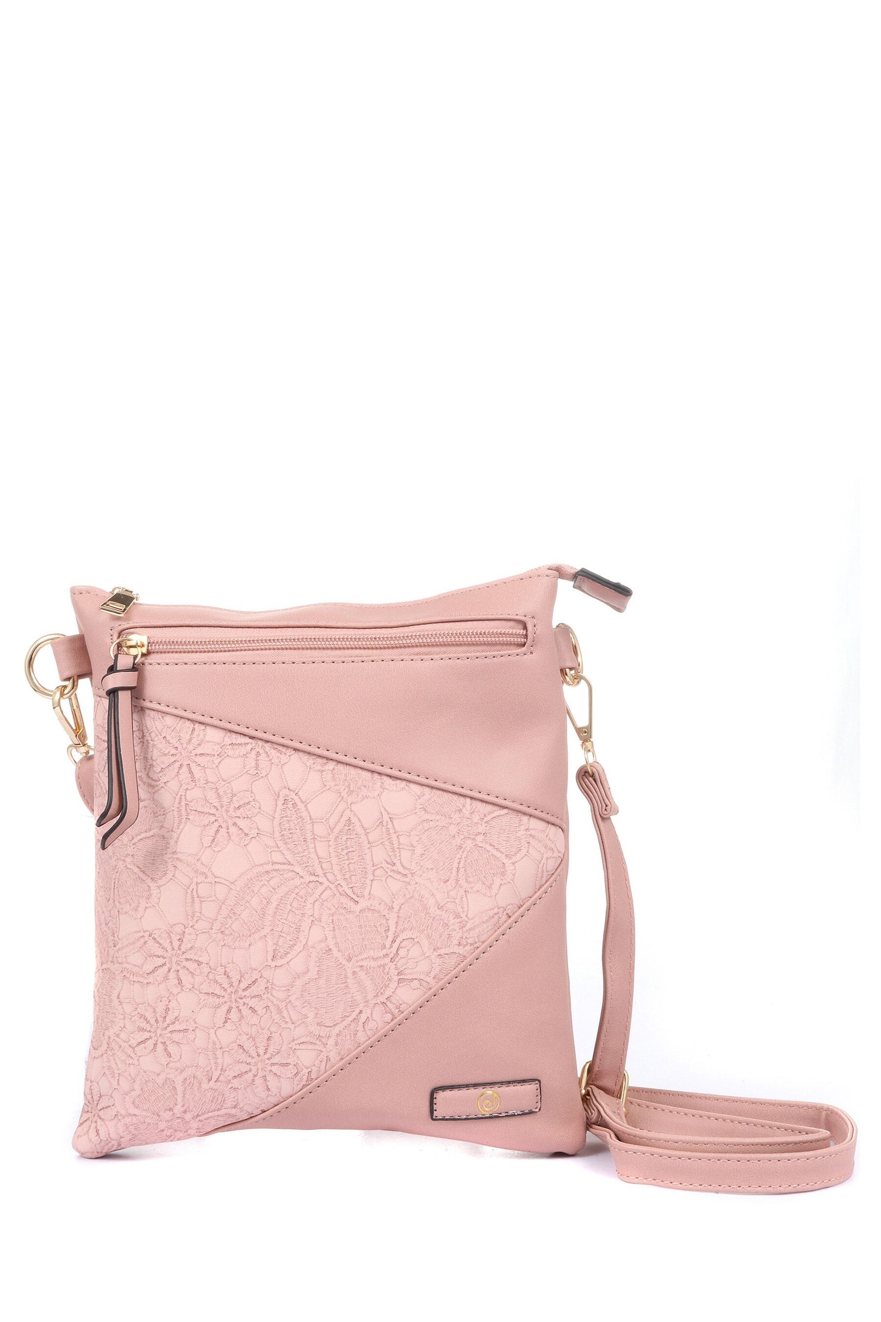 Buy Pavers Ladies Pink Compact Cross-Body Bag from the Next UK online shop