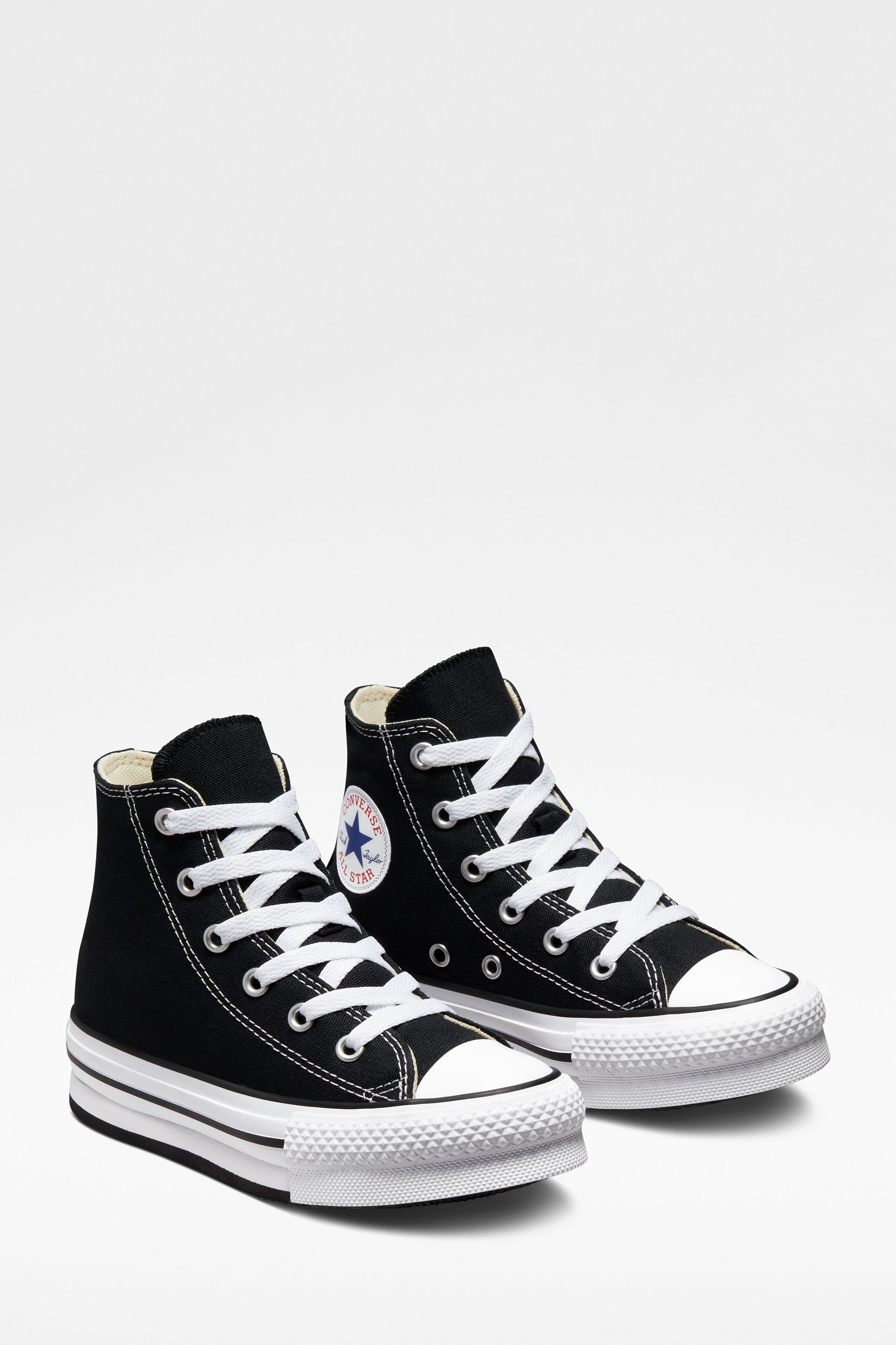 Buy Converse Black Eva Lift High Top Junior Trainers from the Next UK ...
