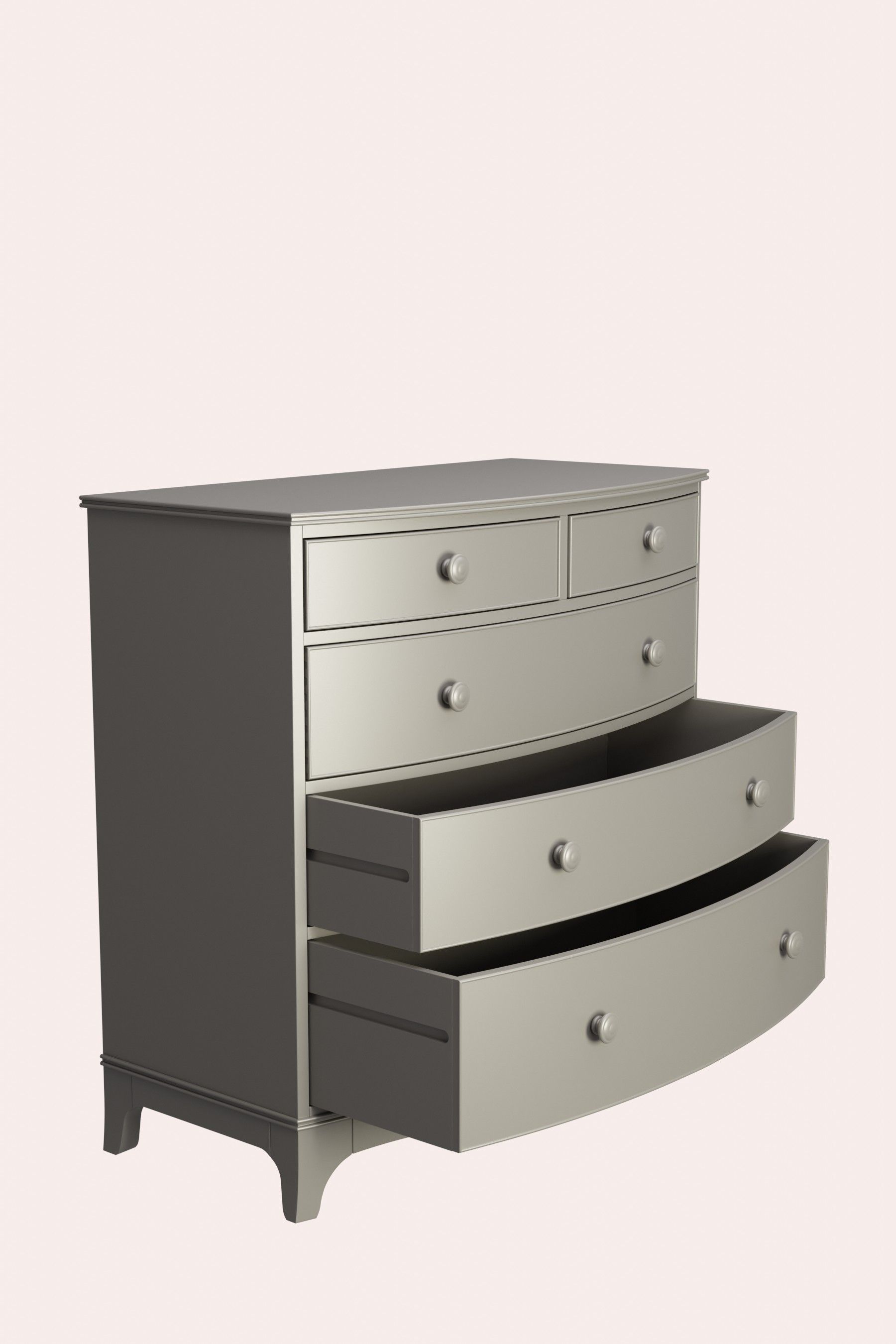 Buy Laura Ashley Broughton 2+3 Drawer Chest from the Laura Ashley