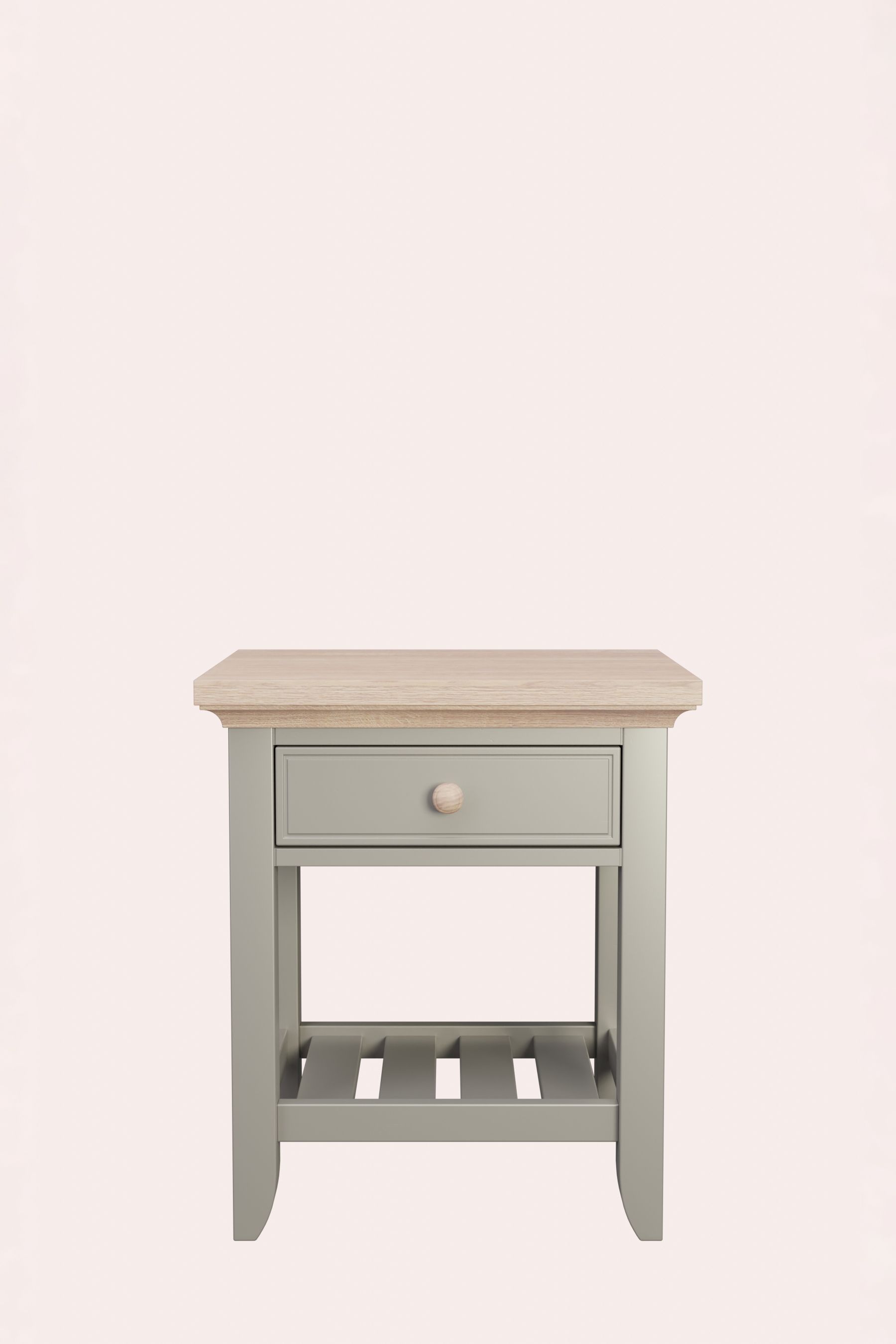 Buy Laura Ashley Oakham One Drawer Side Table from the Laura Ashley