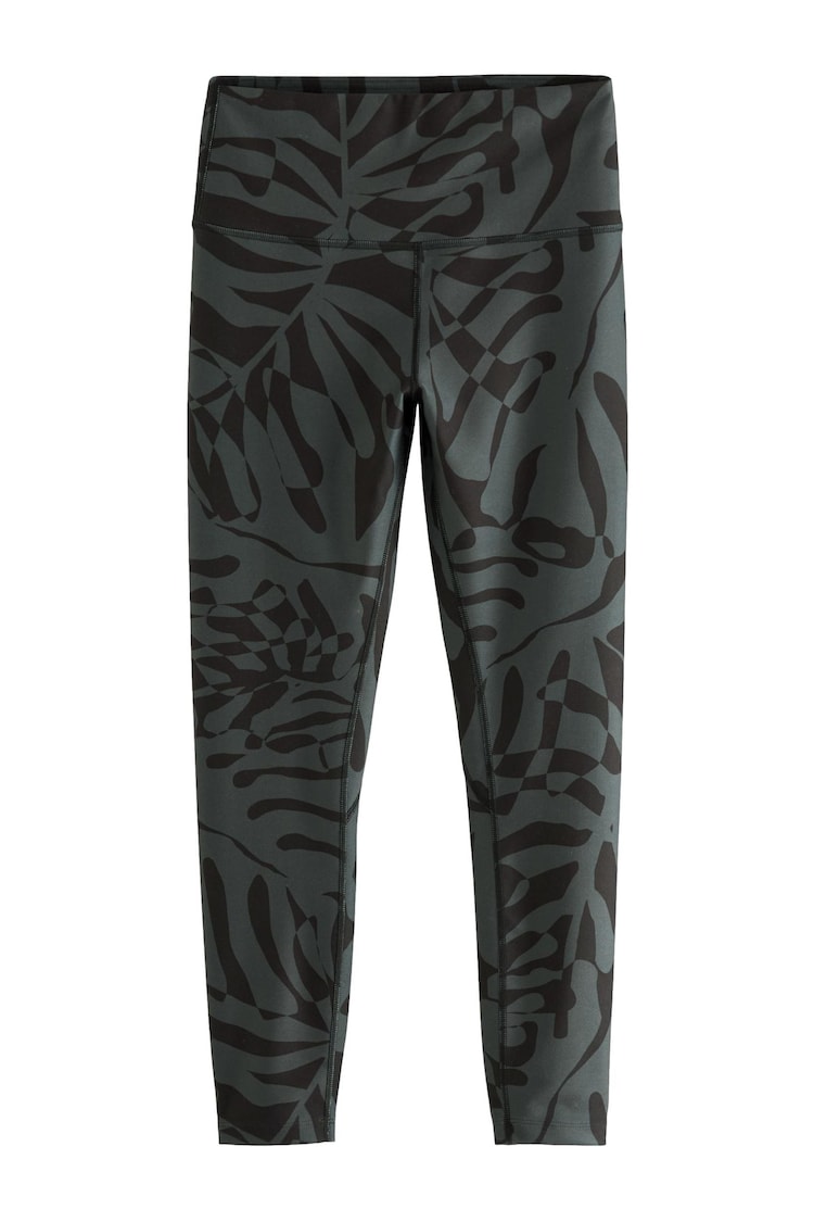 Black/White Next Active Yoga 7/8 Sports Sculpting Leggings - Image 1 of 1