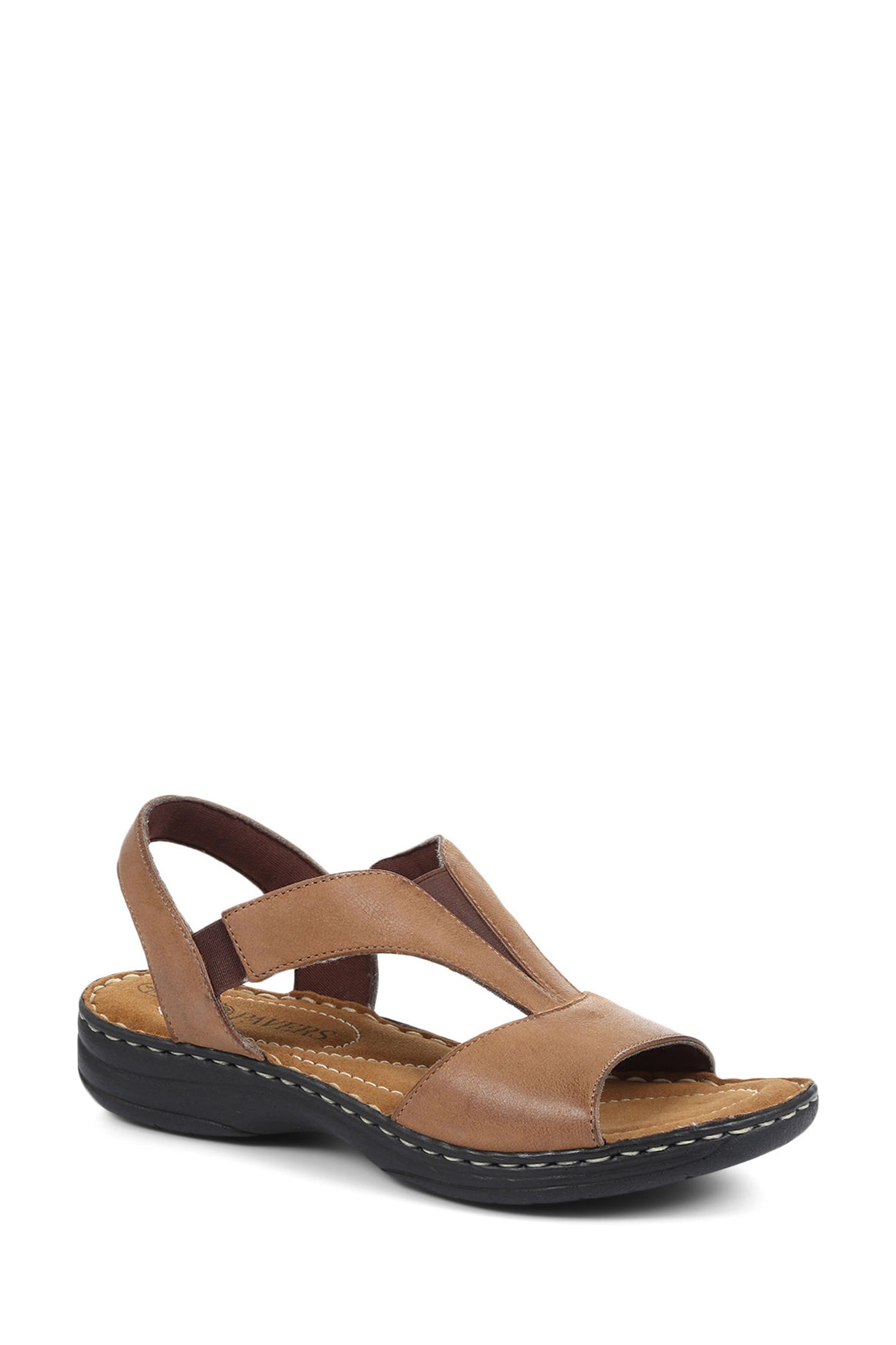 Buy Pavers Brown Ladies Wide Fit Slingback Leather Sandals from the Next UK online shop