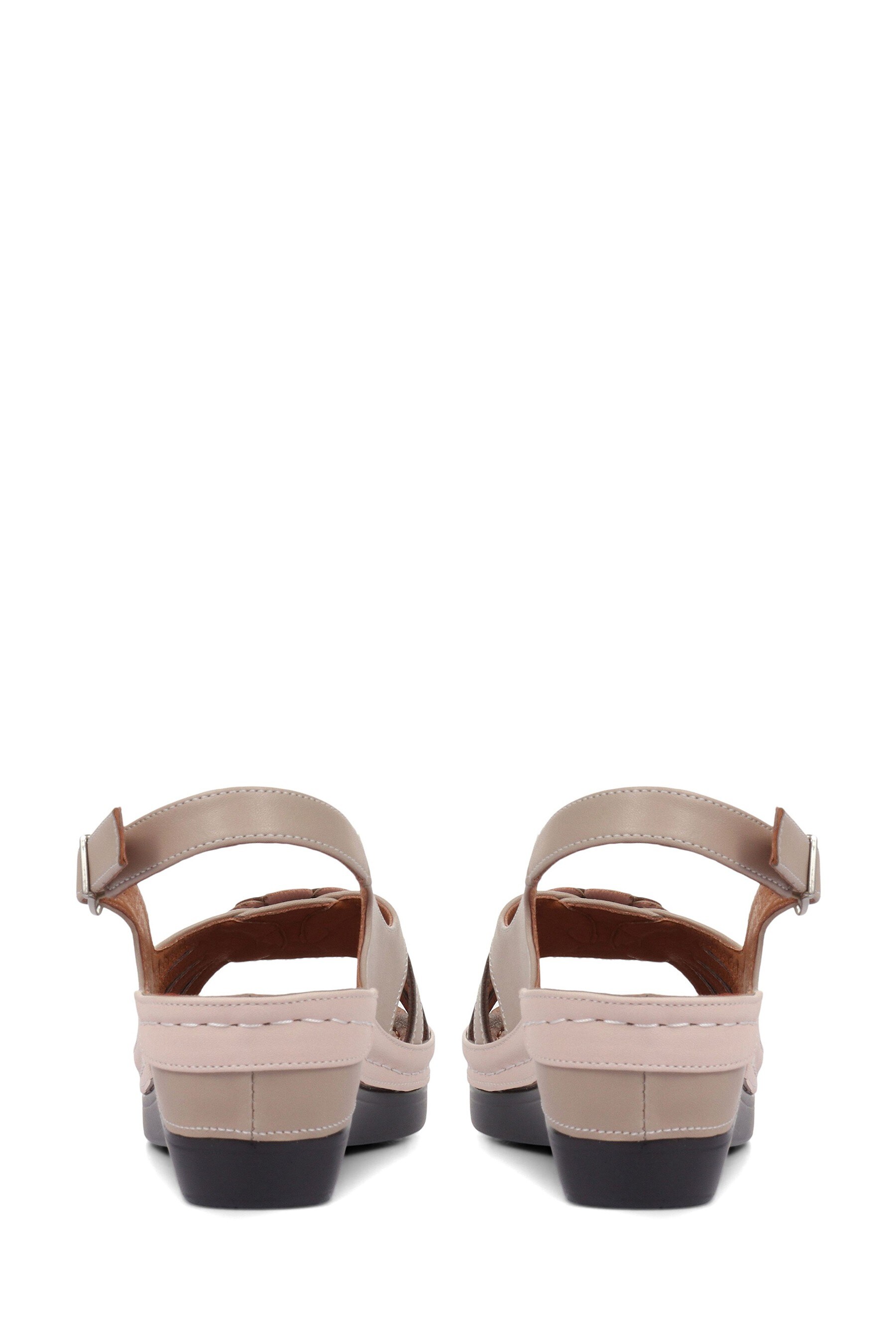 Buy Pavers Ladies Natural Wide Fit Casual Sandals from the Next UK online shop