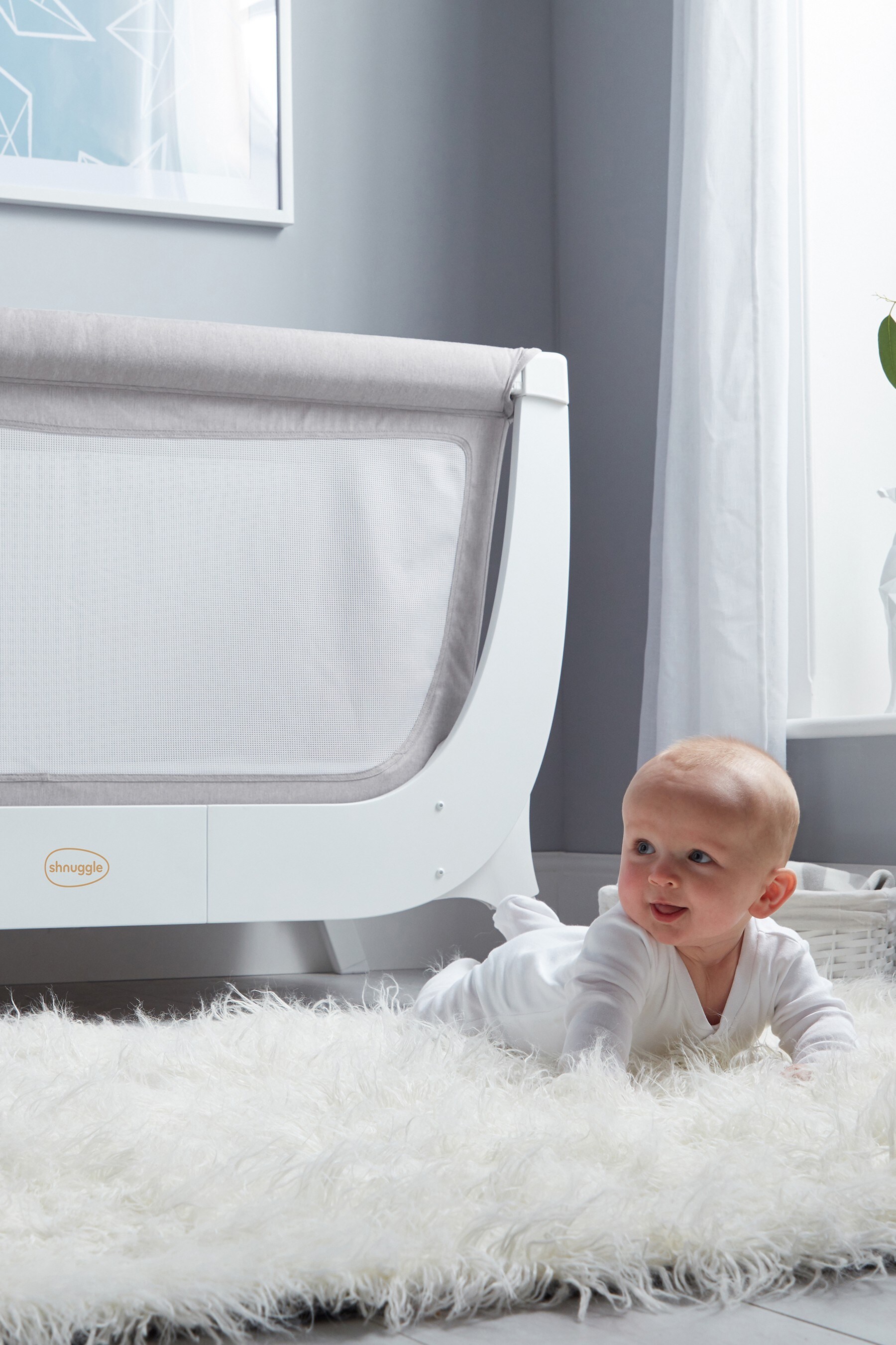 Buy Shnuggle Grey Air Cot Kit from Next Ireland