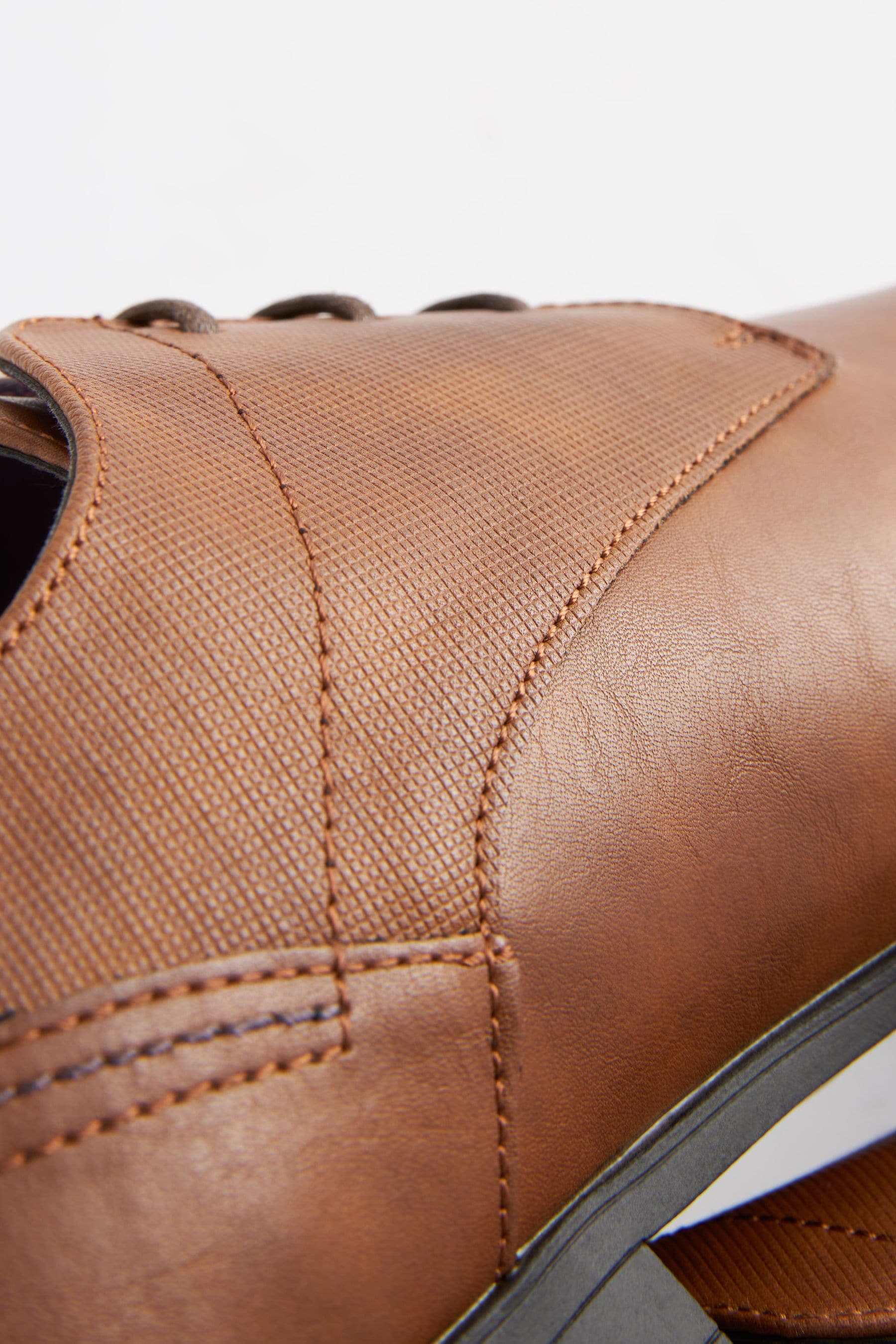 Buy Tan Brown Wide Fit Derby Shoes from the Next UK online shop