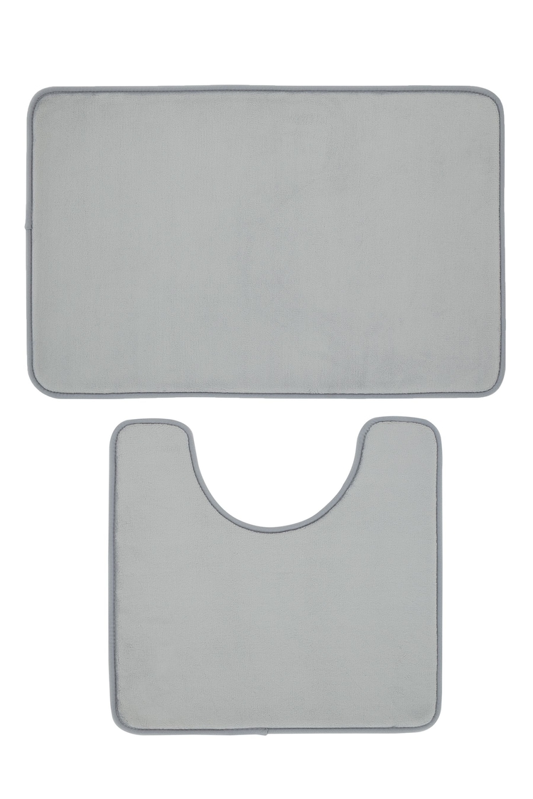 Антибактериальный коврик для ванной и туалета Memory Foam от Catherine Lansfield - Изображение 1 из 1
