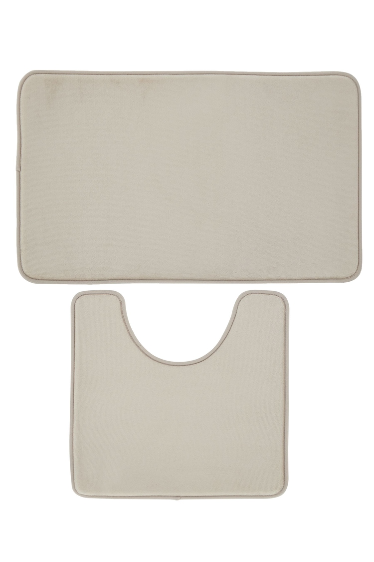 Антибактериальный коврик для ванной и туалета Memory Foam от Catherine Lansfield - Изображение 1 из 1