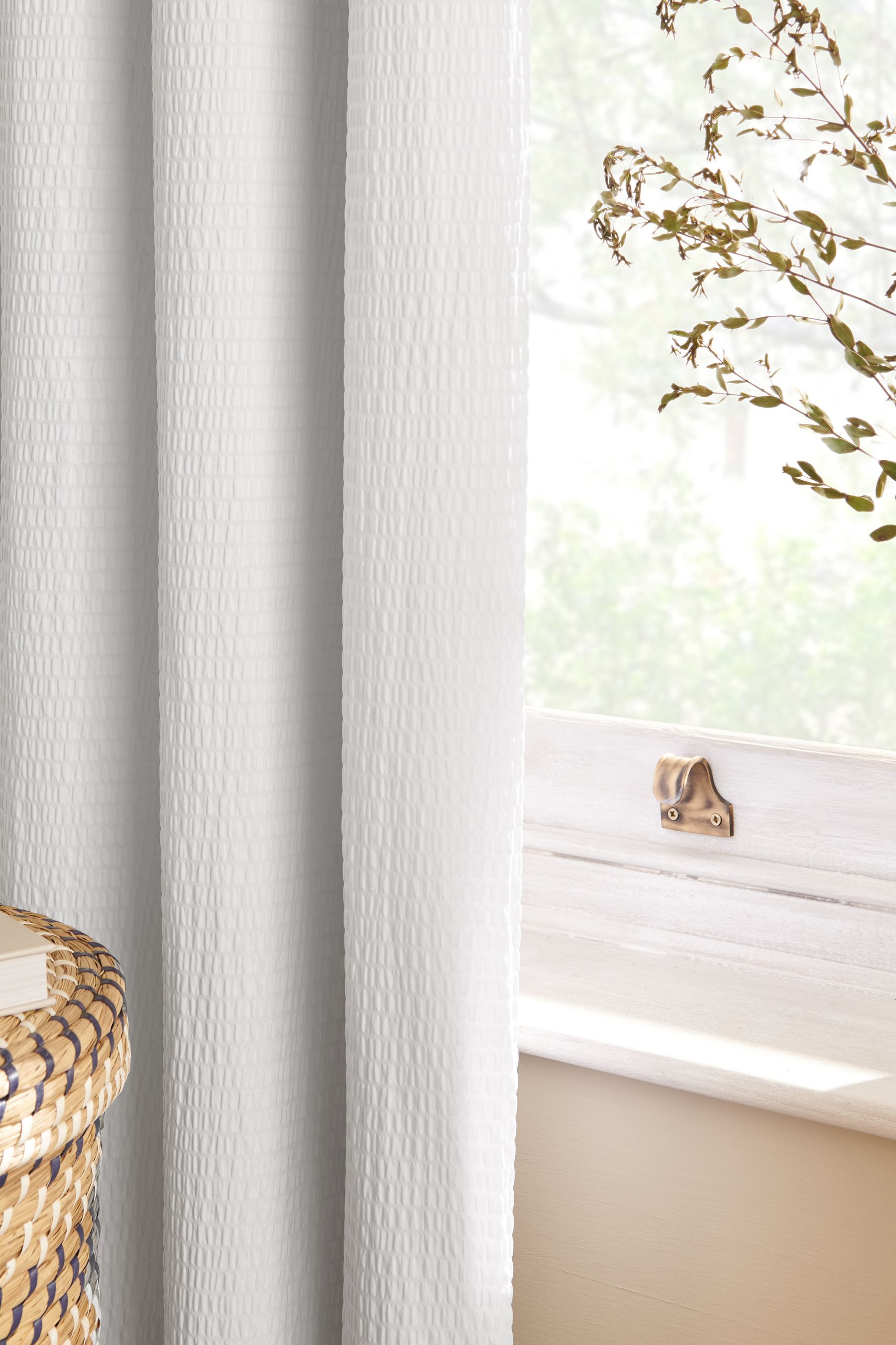 Buy Next Soft Crinkle Blackout Eyelet Curtains from Next Australia