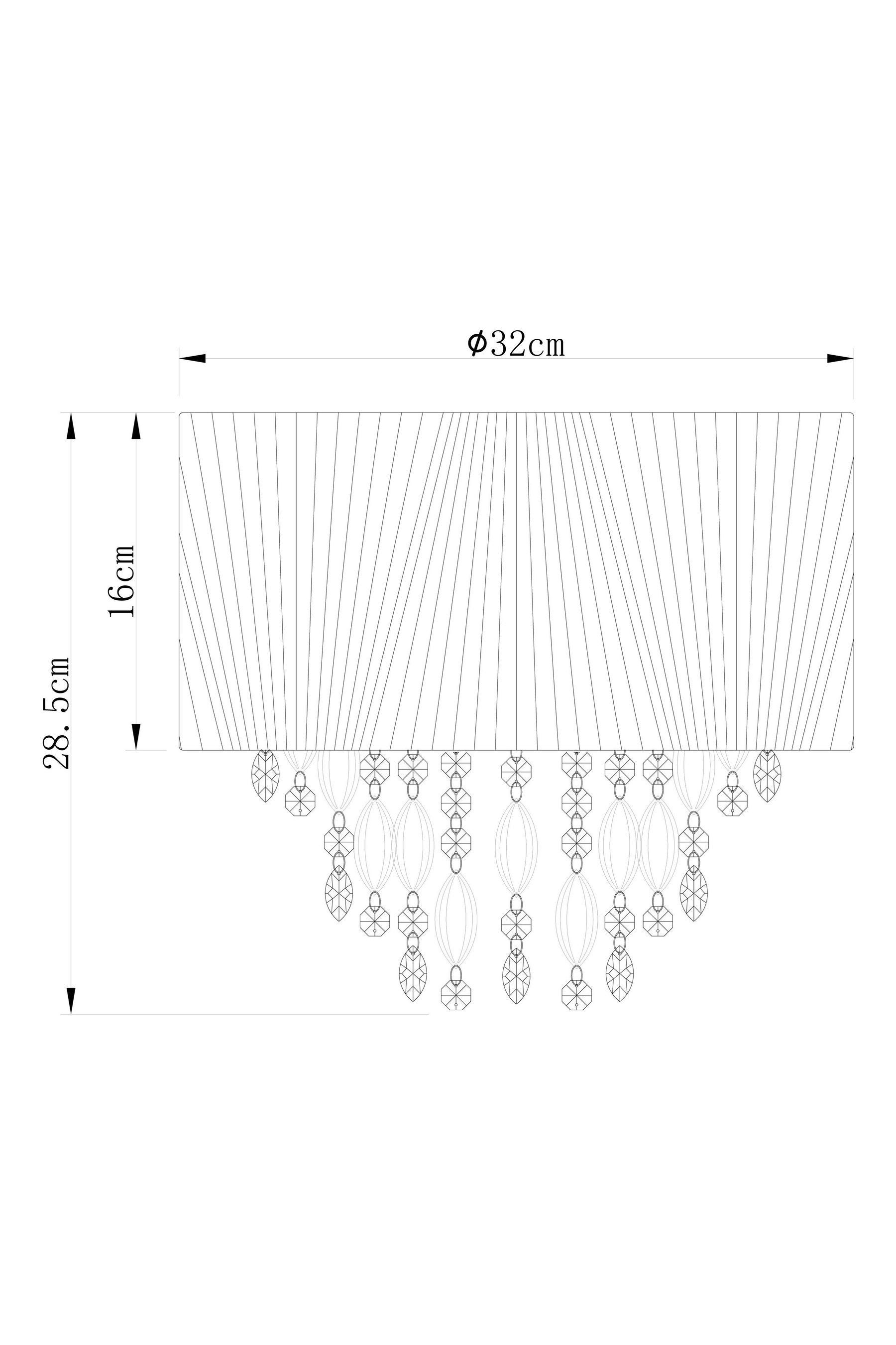 Buy Grey Bellagio Easy Fit Lamp Shade from the Next UK online shop