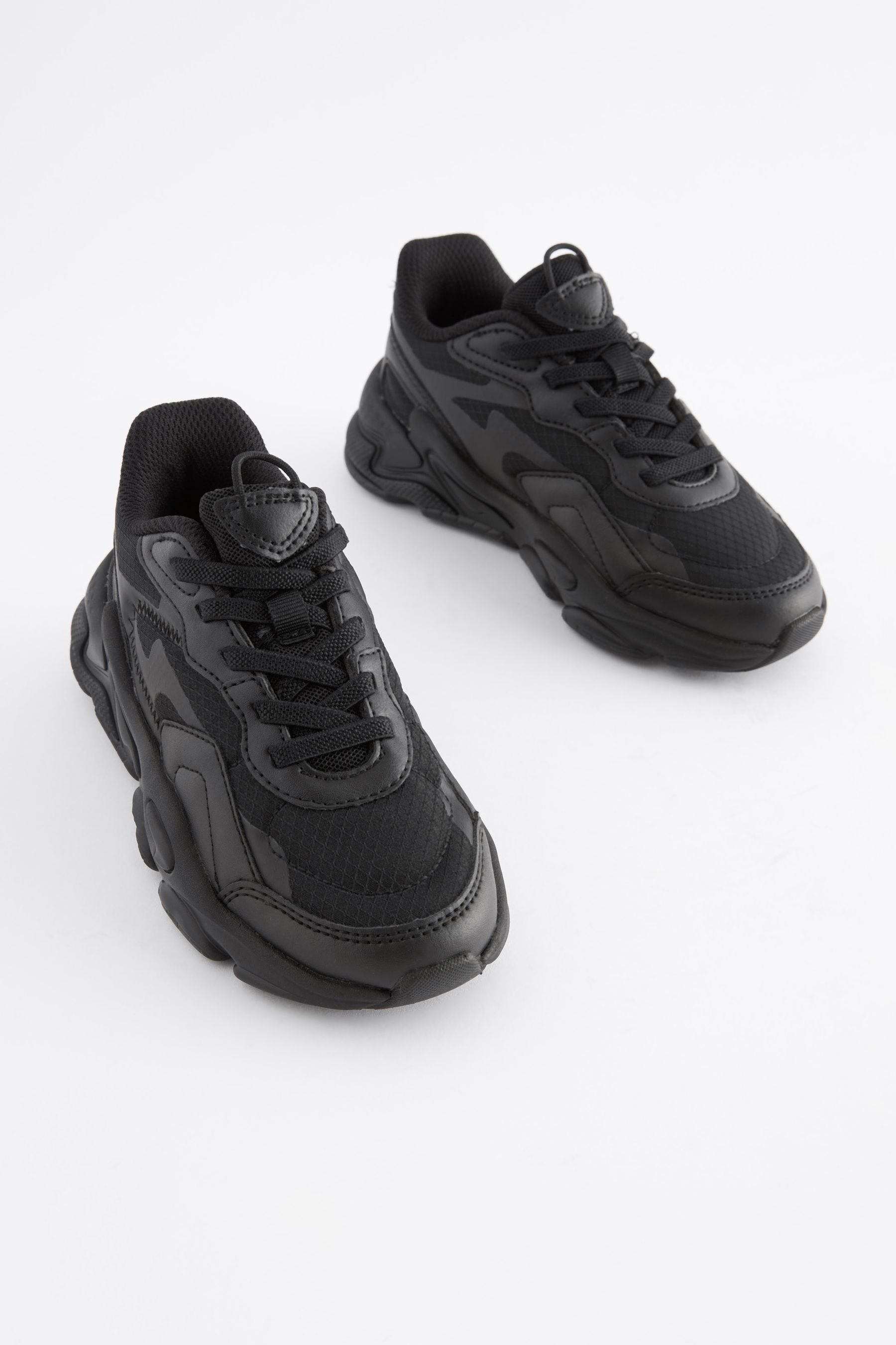 Buy Elastic Lace Trainers from Next USA