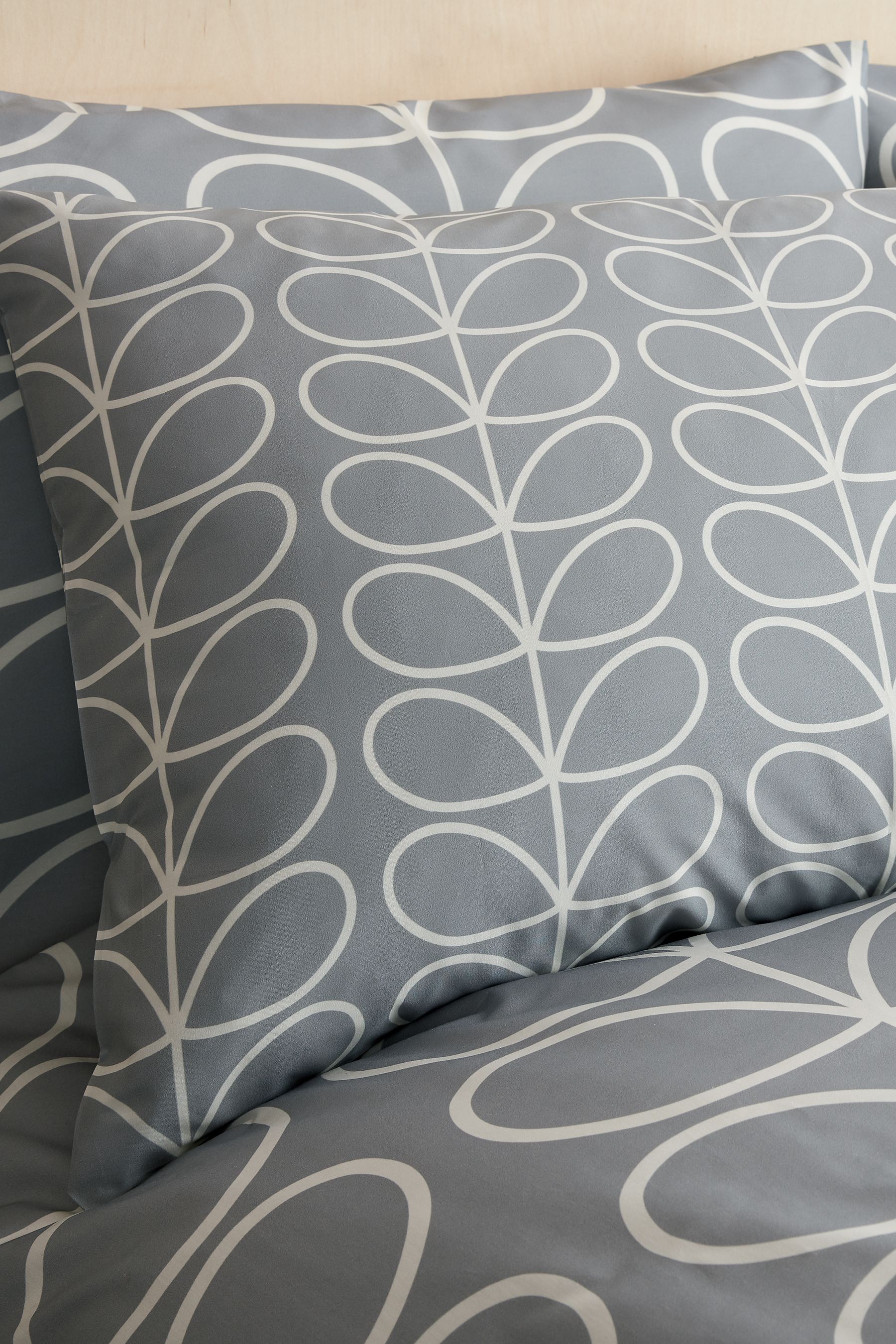Buy Orla Kiely Silver Linear Stem Duvet Cover and Pillowcase Set from Next Ireland