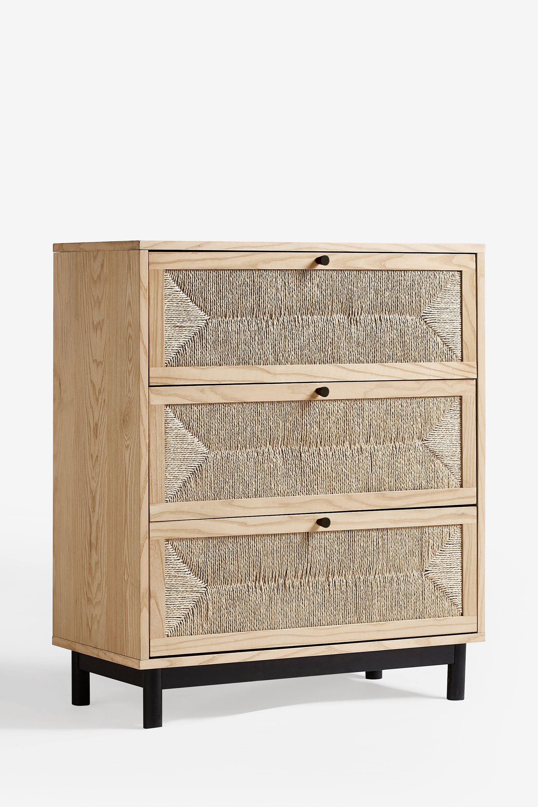Buy Natural Jonas Woven 3 Drawer Chest of Drawers from Next Ireland