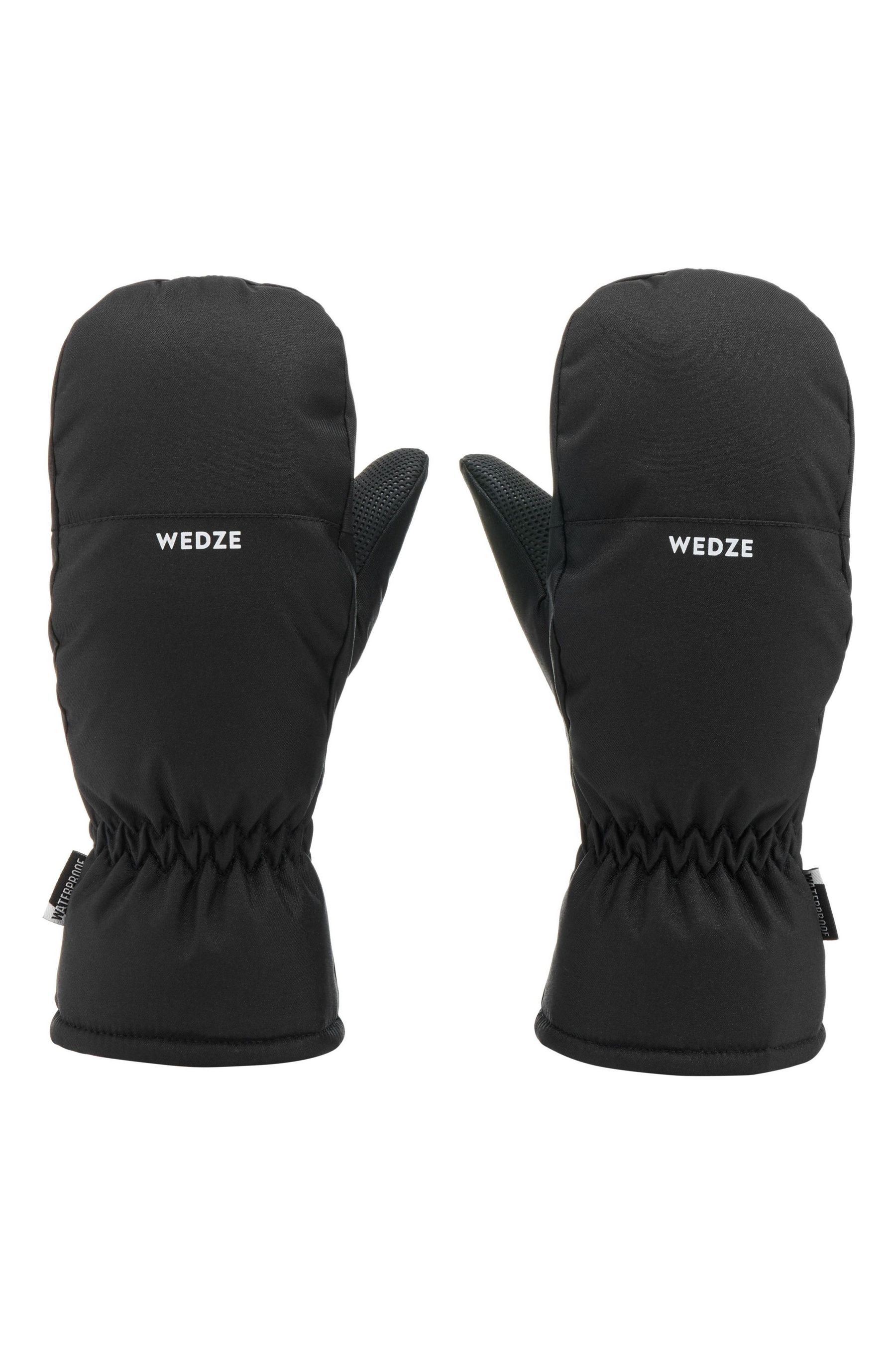 Buy Decathlon Ski Childrens Black Mittens from the Next UK online shop